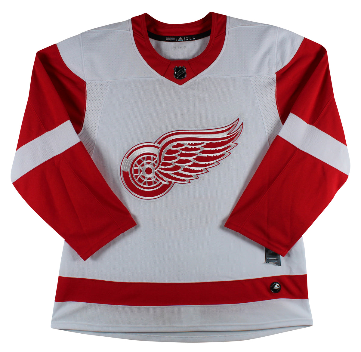 Red Wings Gordie Howe "Mr. Hockey, HOF" Signed White Adidas Jersey PSA #S32458