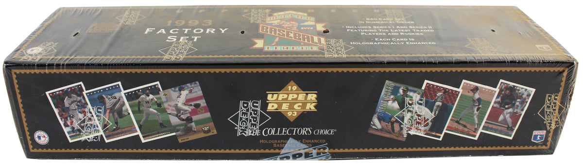 1993 Upper Deck MLB Factory Sealed Complete Trading Card Set w/ Derek Jeter RC