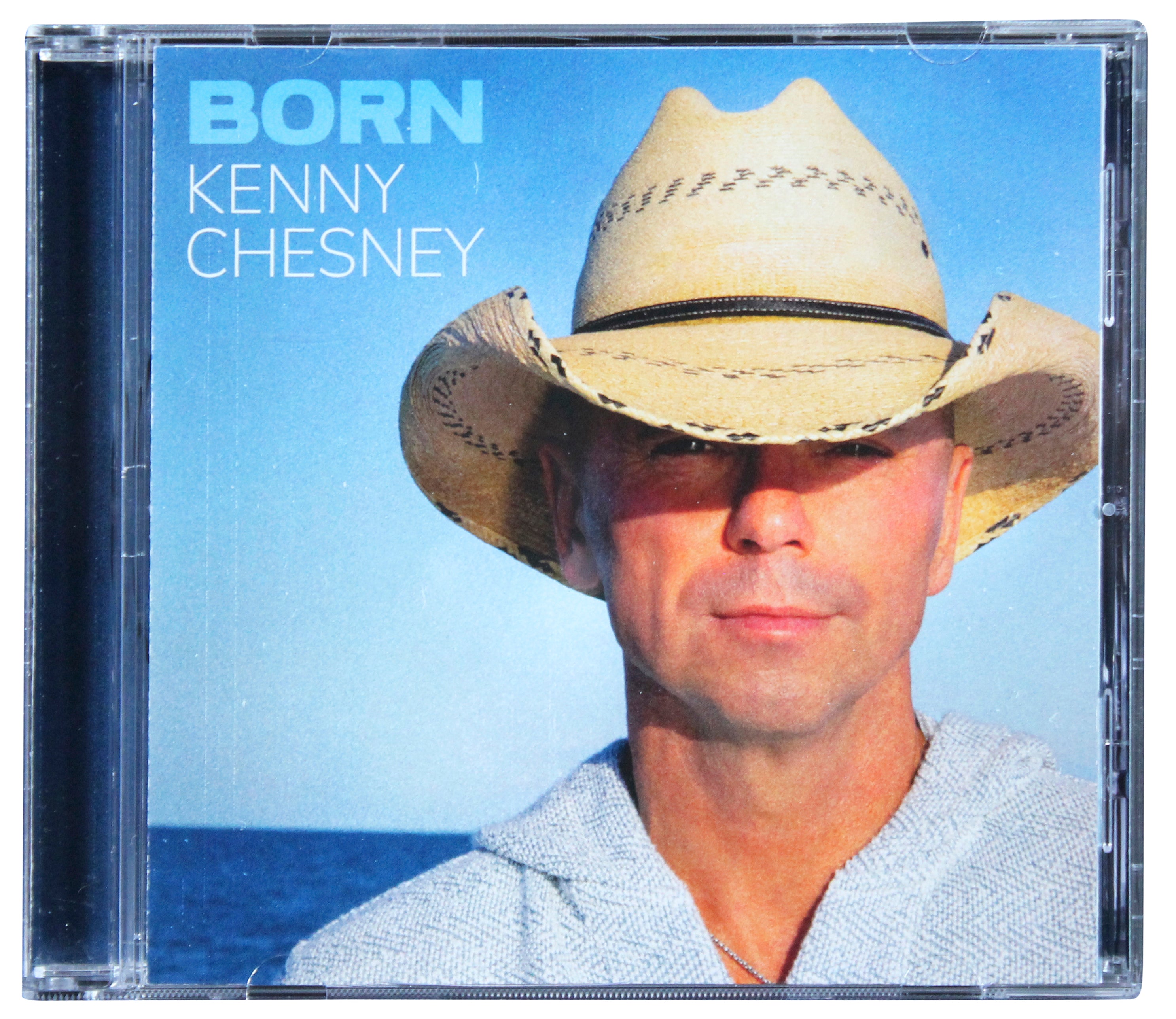 Kenny Chesney Authentic Signed Born Cd Insert W/ Disk Autographed BAS