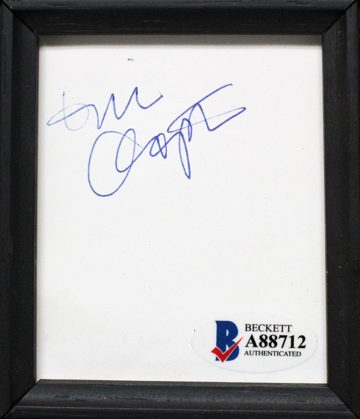 Eric Clapton Authentic Signed 2.25x2.75 Matted Cut Signature BAS #A88712