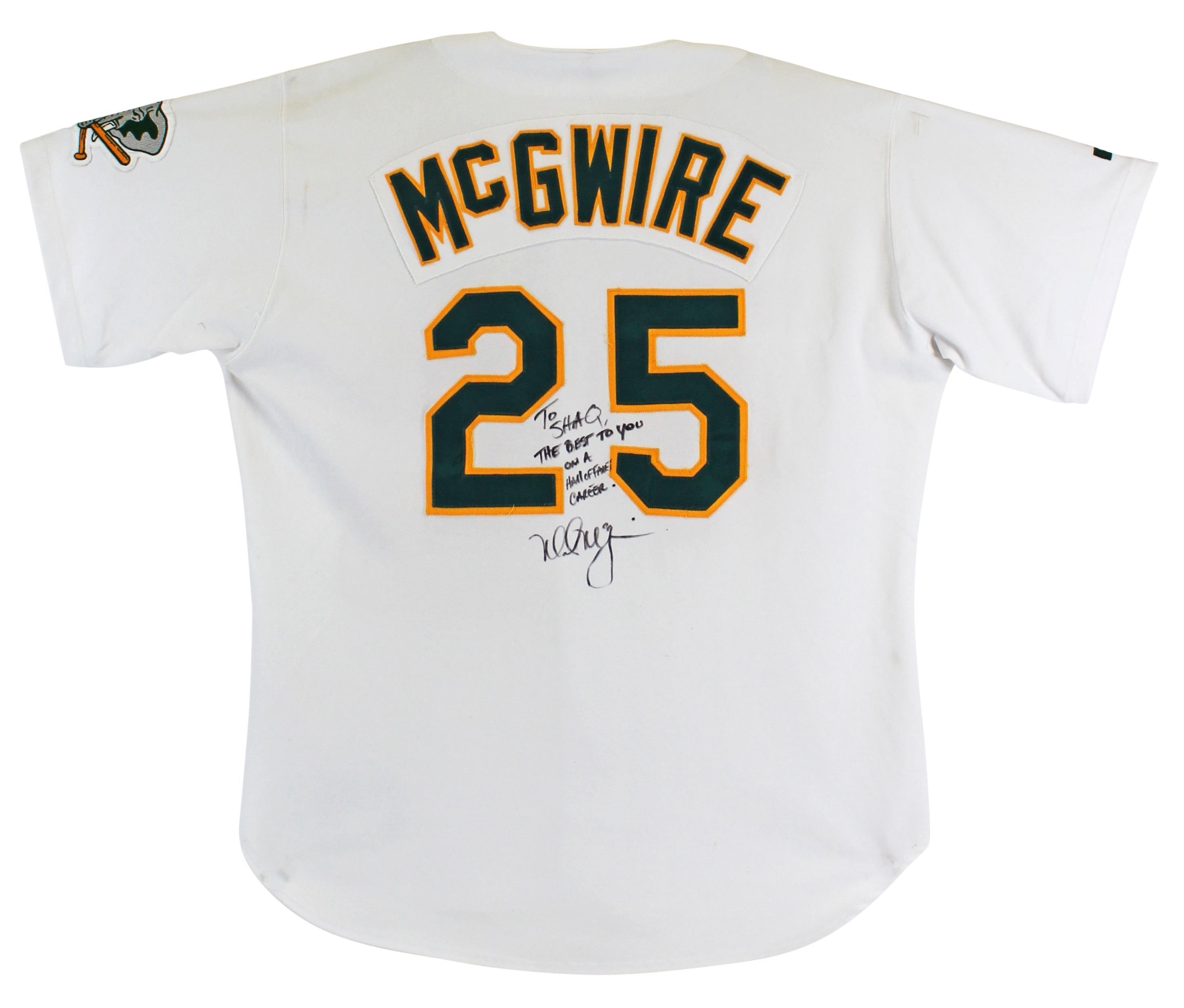 Mark Mcgwire Baseball Jersey Oakland Athletics Mitchell Ness