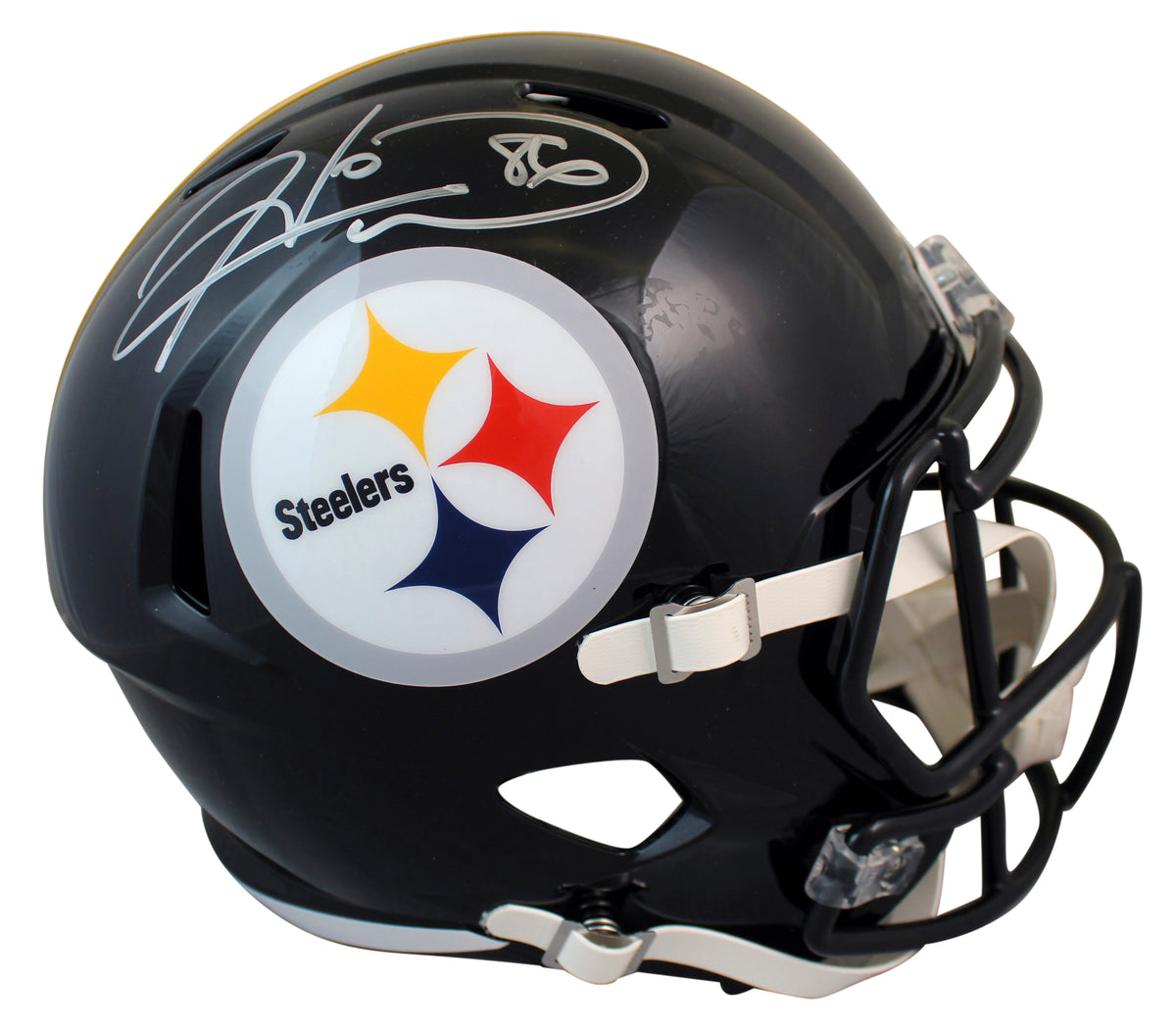 Steelers Hines Ward Authentic Signed Full Size Speed Rep Helmet BAS Witnessed