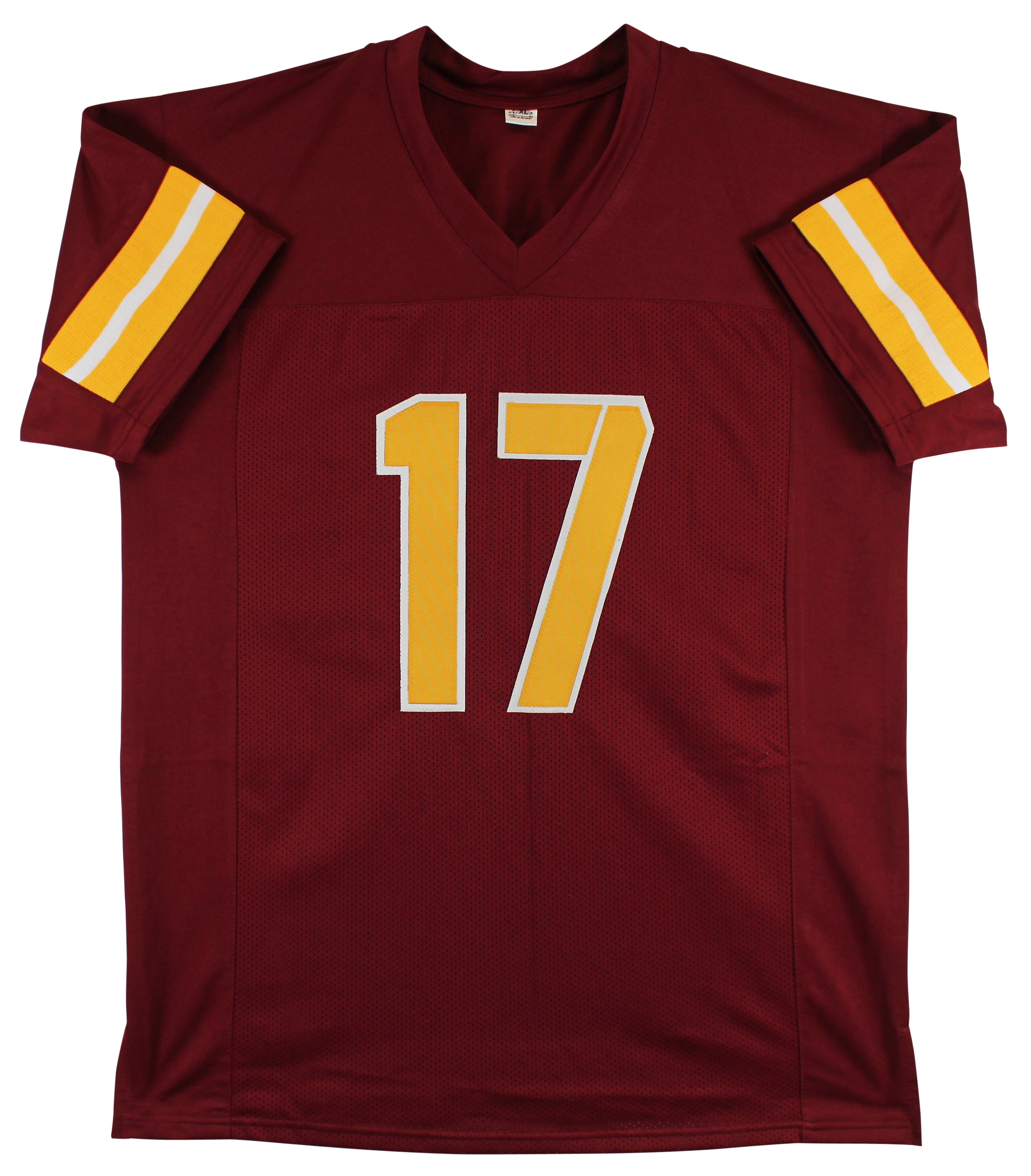 Terry McLaurin Authentic Signed Maroon Alternate Pro Style Jersey BAS Witnessed