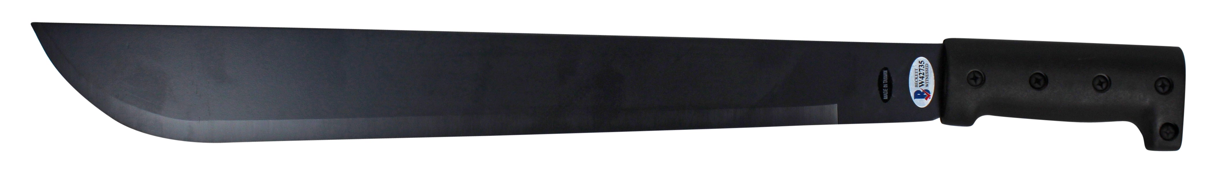 Ari Lehman Friday The 13th "Crystal Lake Killer, Jason 1" Signed Machete BAS