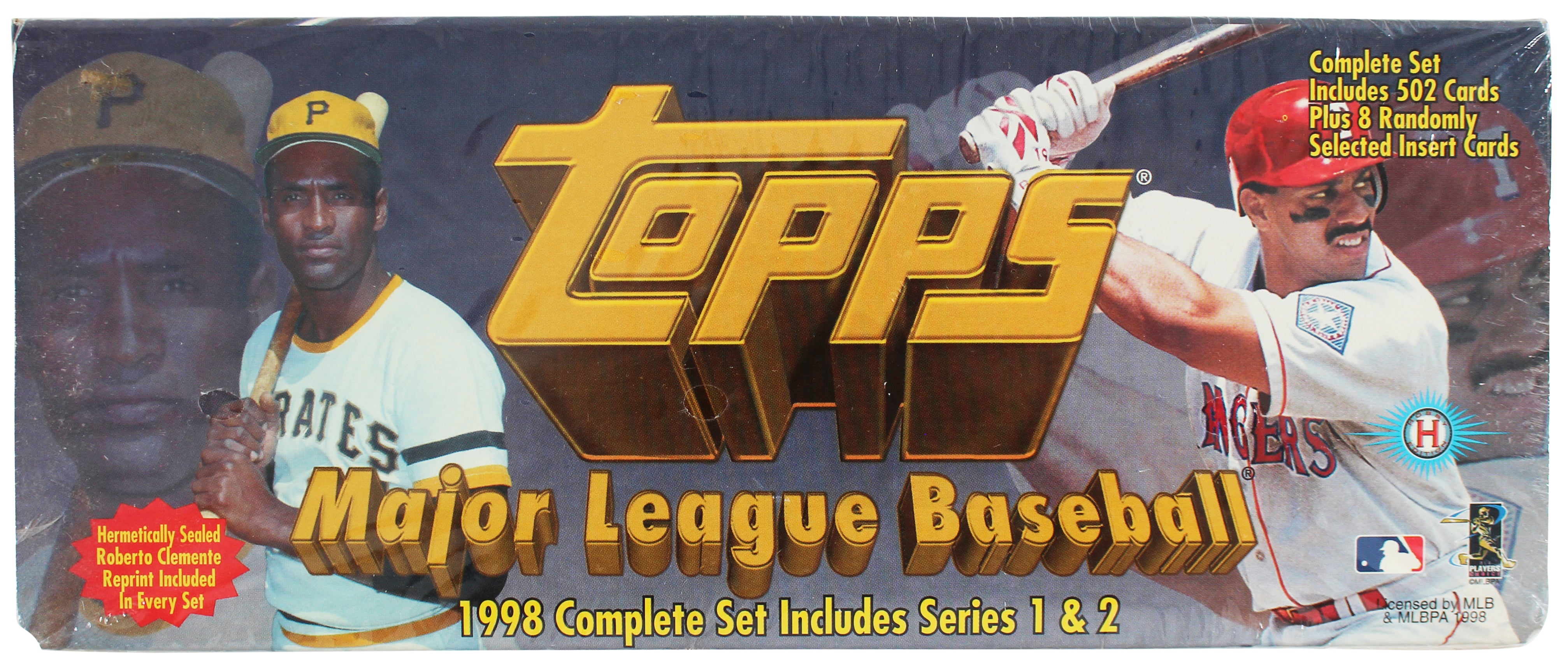 1998 Topps Major League Baseball Factory Sealed Complete Trading Card Set