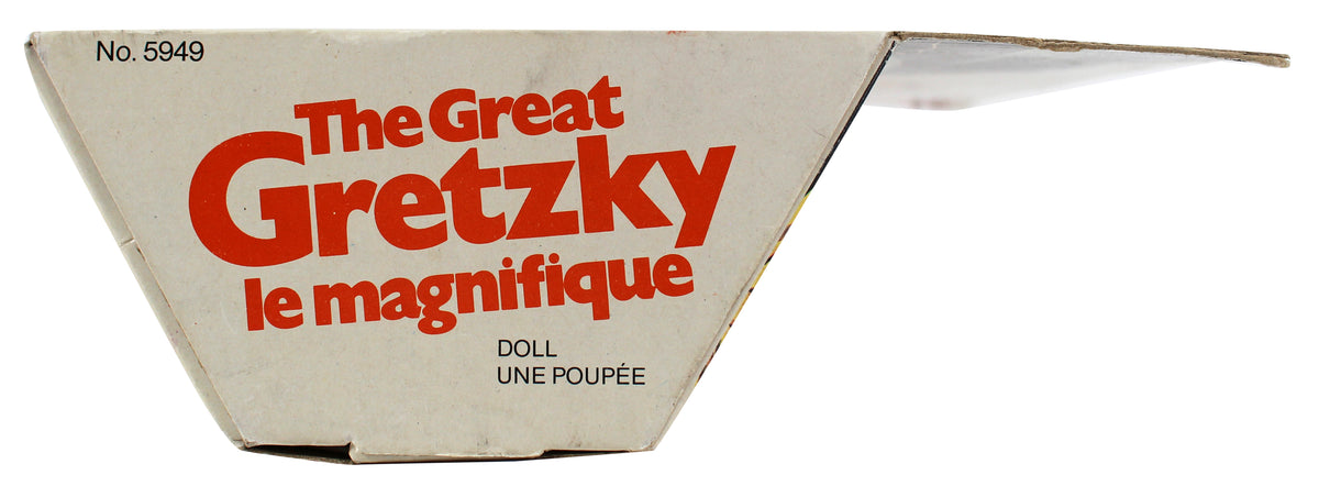 Oilers Wayne Gretzky Mattel The Great Gretzky Le Magnifique 12" Acton Figure