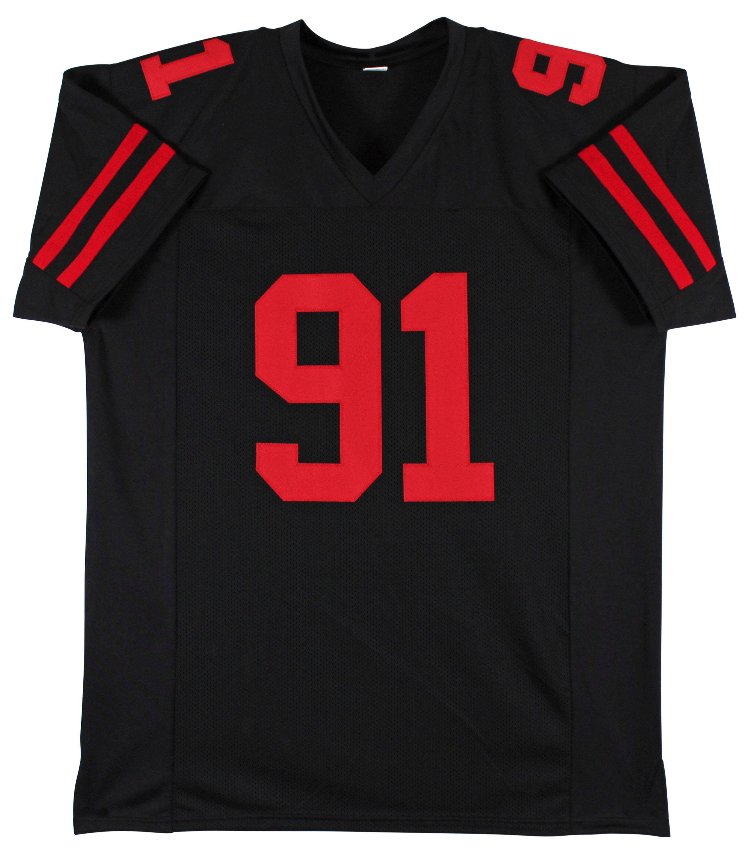 Arik Armstead Authentic Signed Black Pro Style Jersey BAS Witnessed