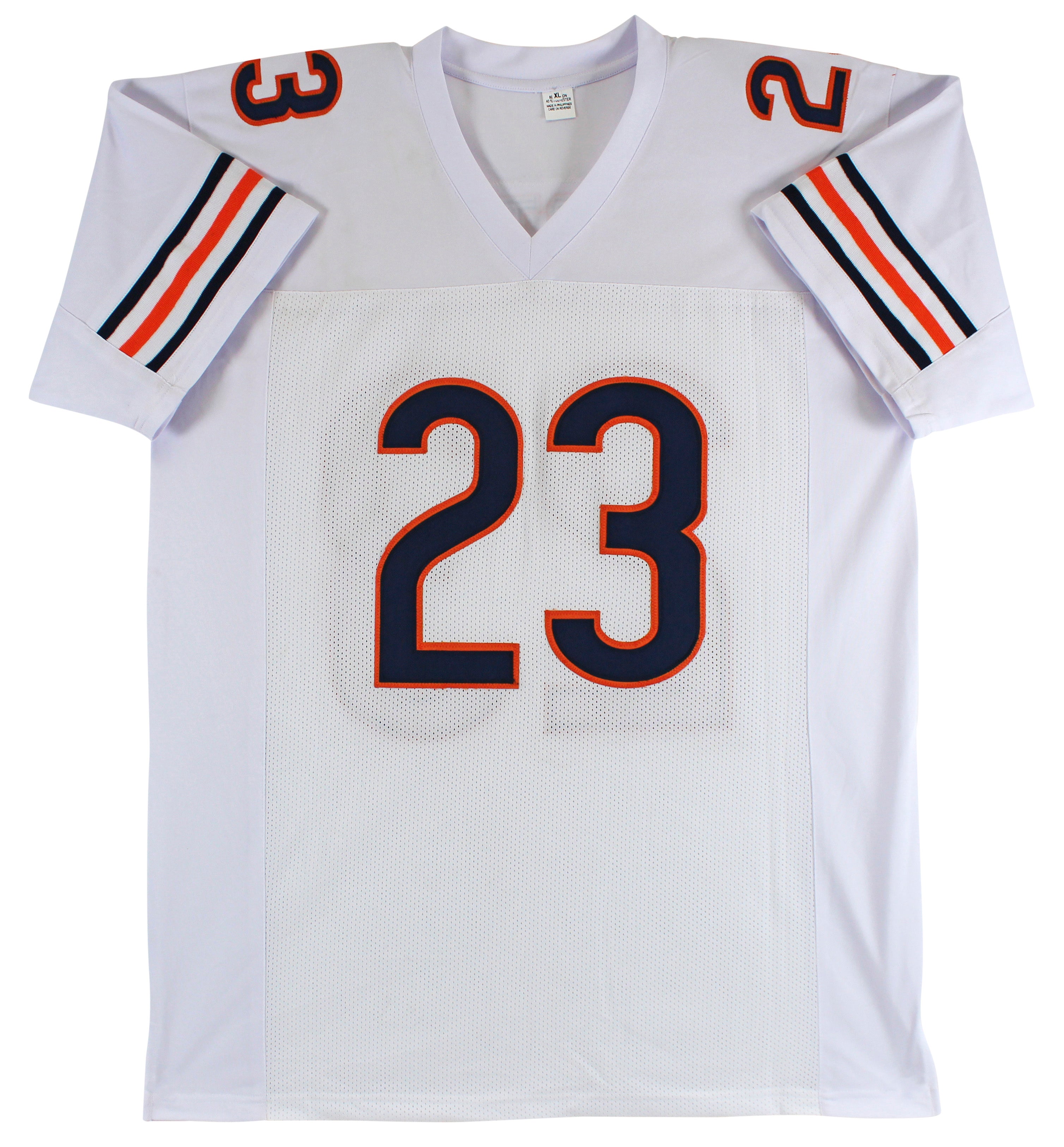 Devin Hester Authentic Signed White Pro Style Jersey Autographed JSA Witness
