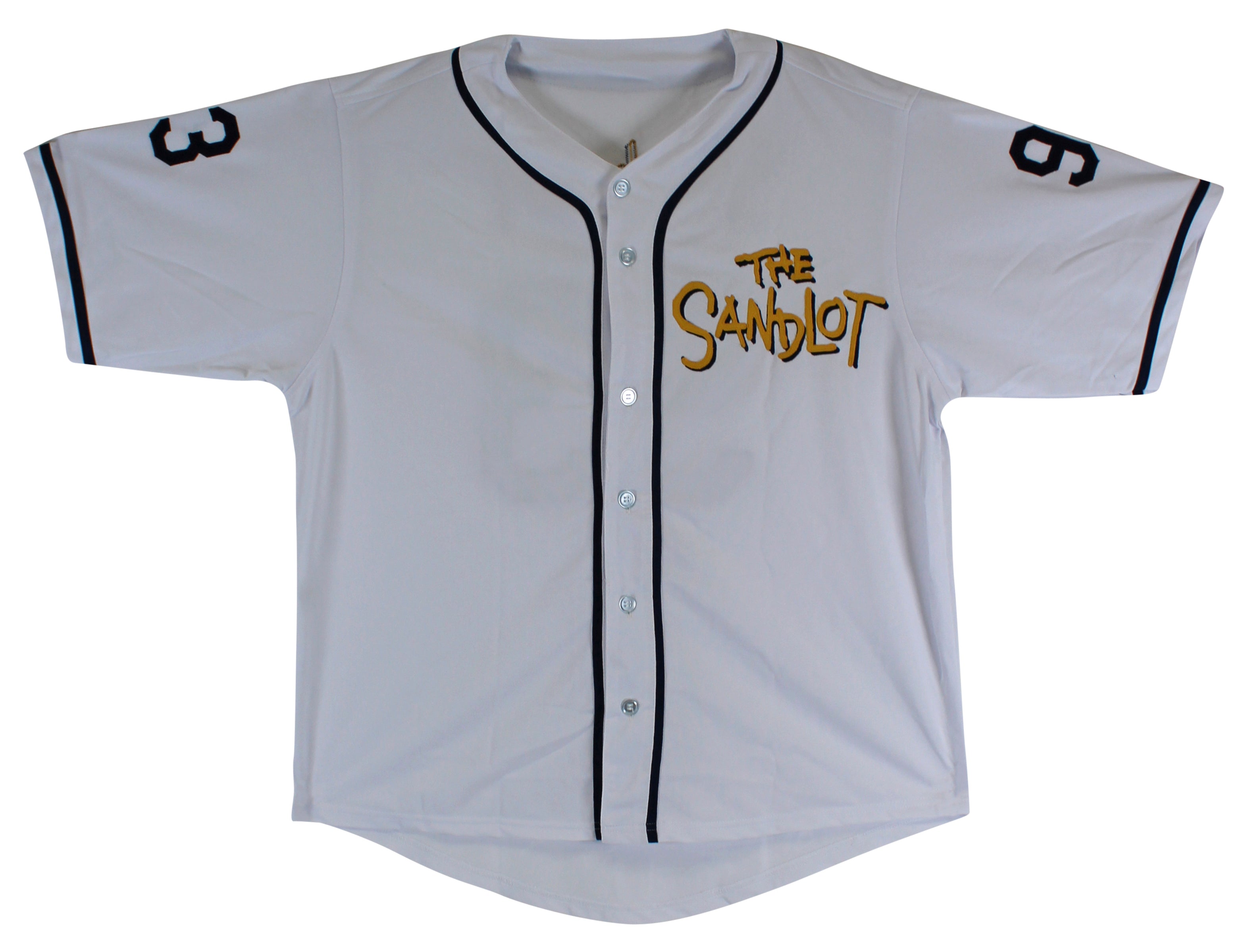 ** HOLIDAY DOORBUSTER ** The Sandlot Cast (6) Guiry, Leopardi, York +3 Signed Jersey BAS Witnessed