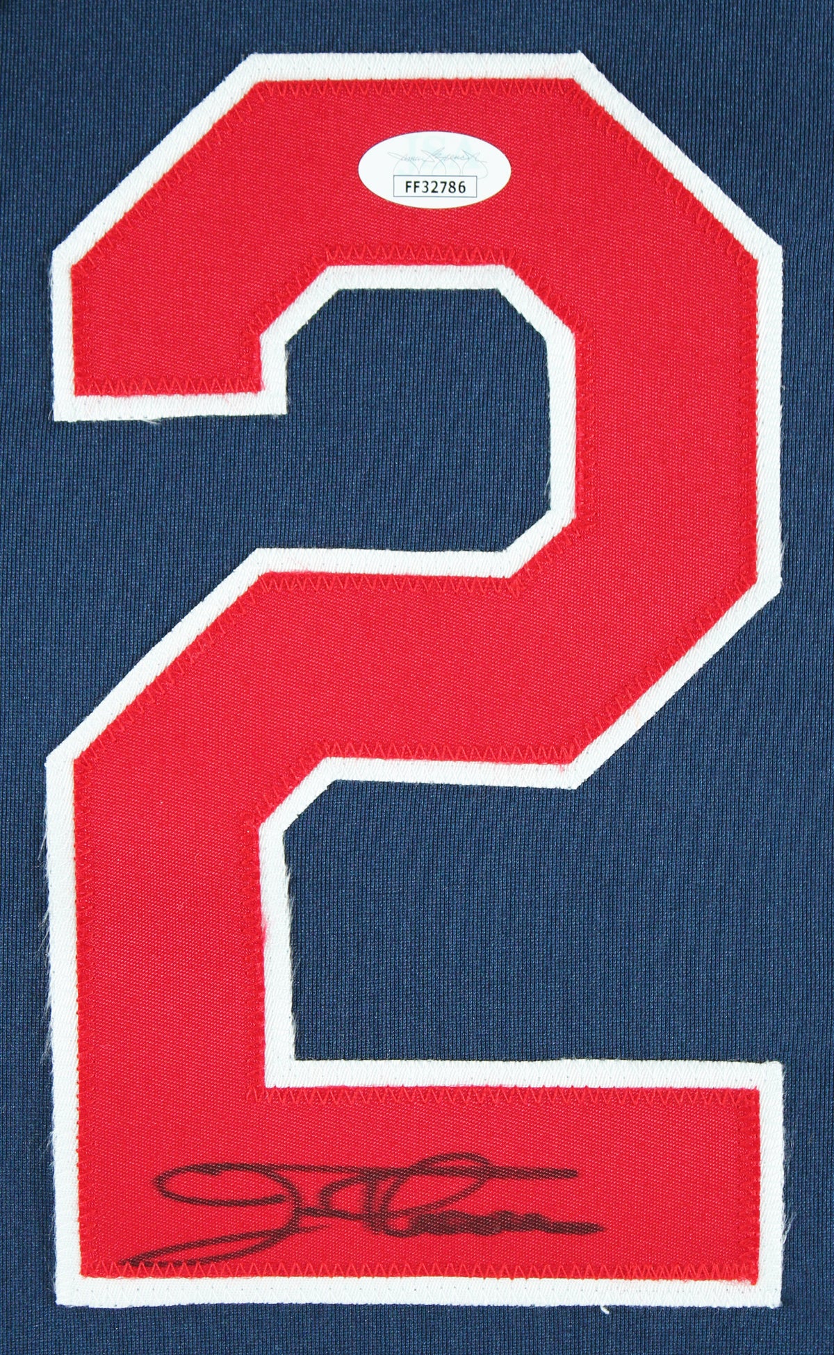Jim Thome Authentic Signed Navy Blue Pro Style Jersey Autographed JSA