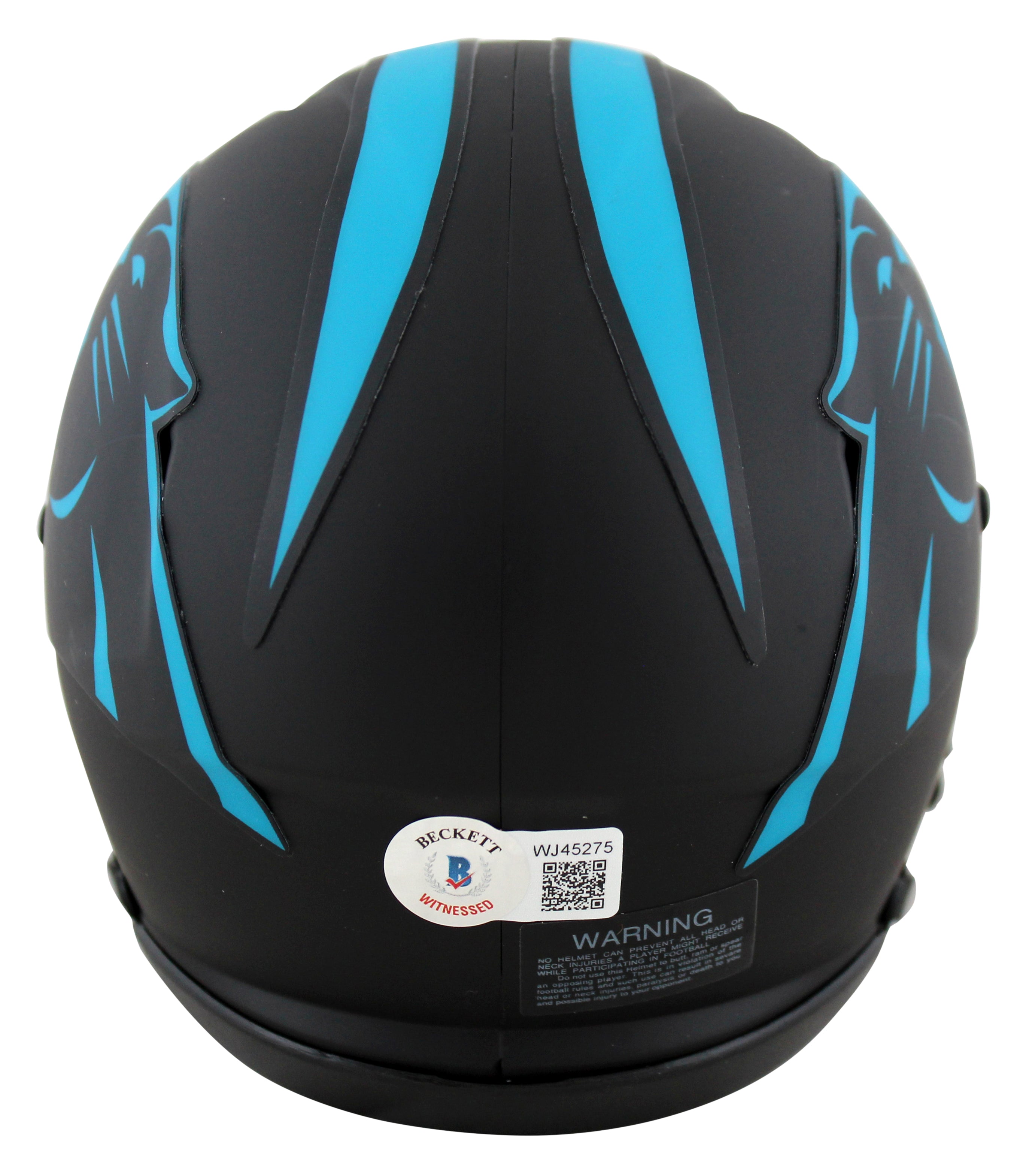 Panthers Luke Kuechly Authentic Signed Eclipse Speed Mini Helmet BAS Witnessed