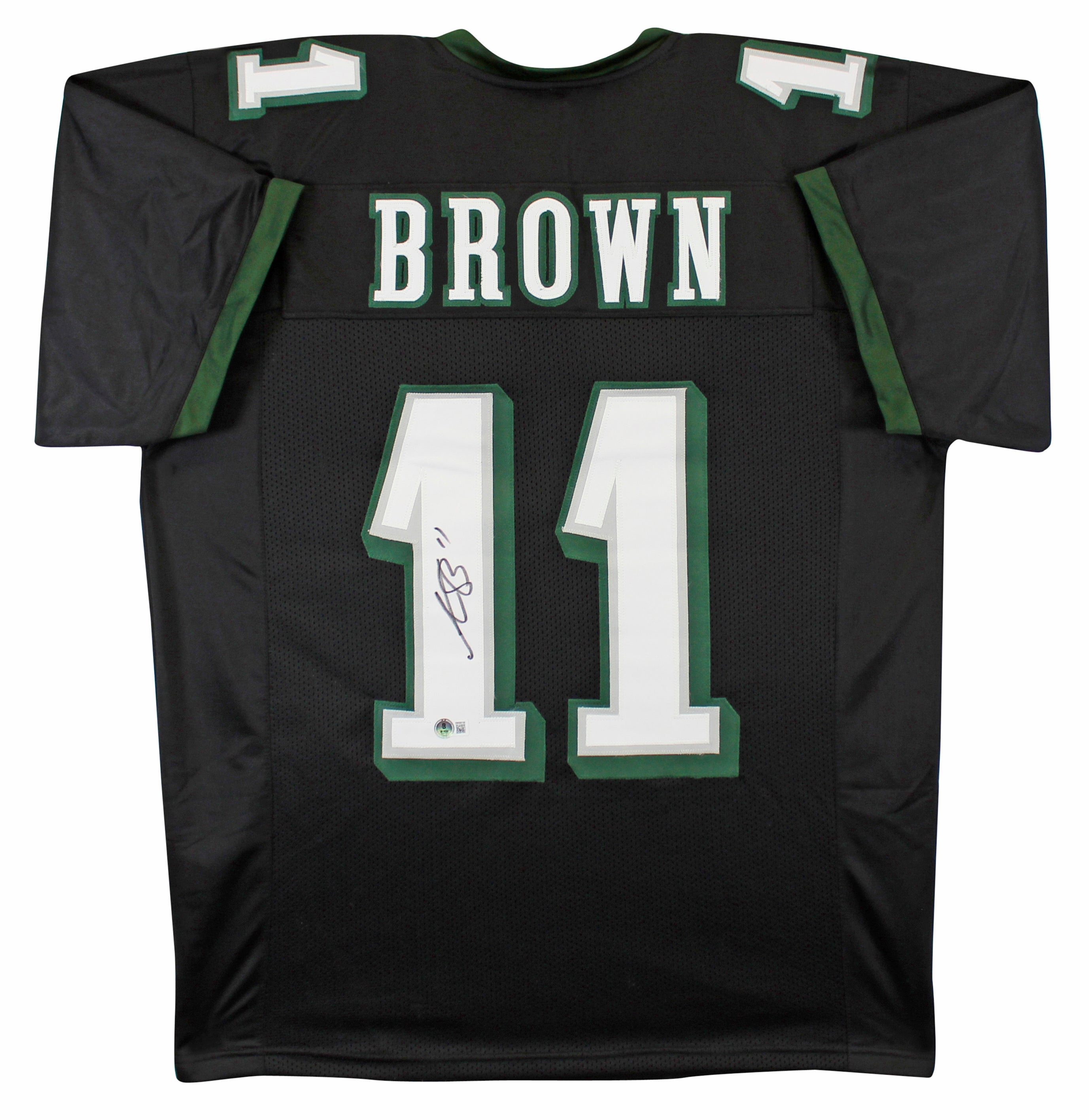 A.J. Brown Authentic Signed Black Pro Style Jersey Autographed BAS Witnessed