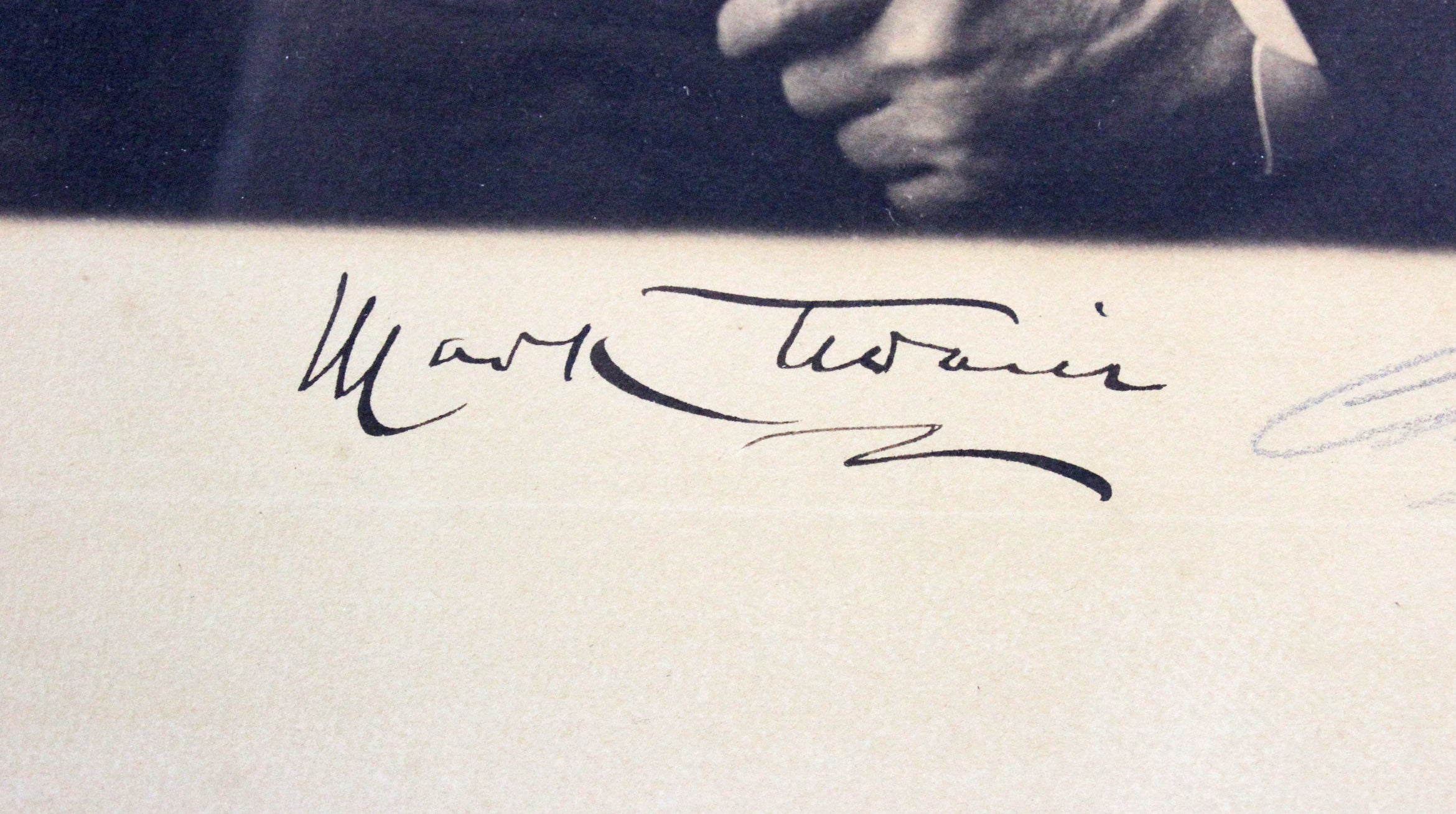 Samuel Clemens (Mark Twain) Signed & Framed 10x13 Photo Auto Graded 10! BAS