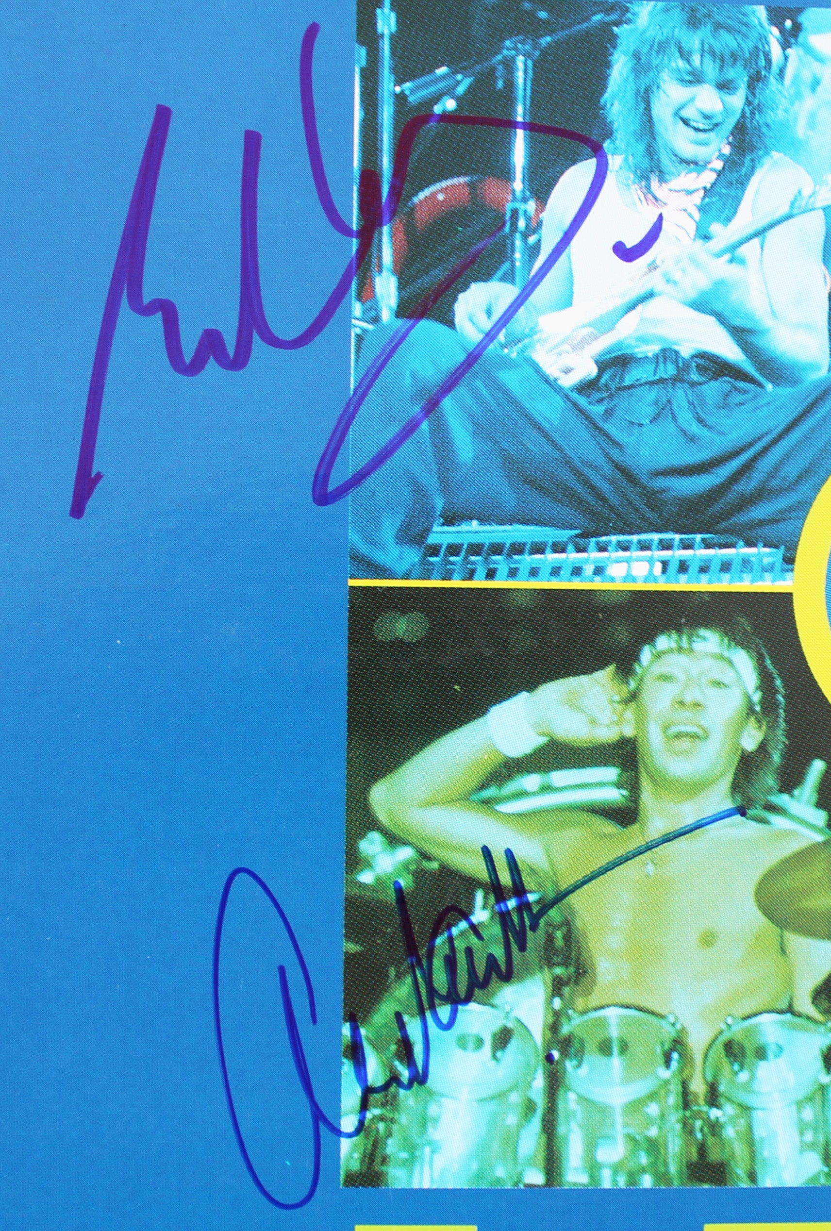 Van Halen (5) Authentic Signed Live Without A Net Laserdisc Cover W/Disk BAS
