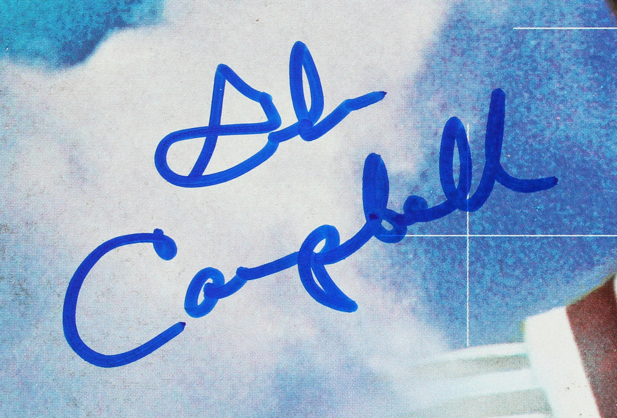 Glen Campbell Authentic Signed The Best Of Glen Campbell Album Cover BAS BG83063