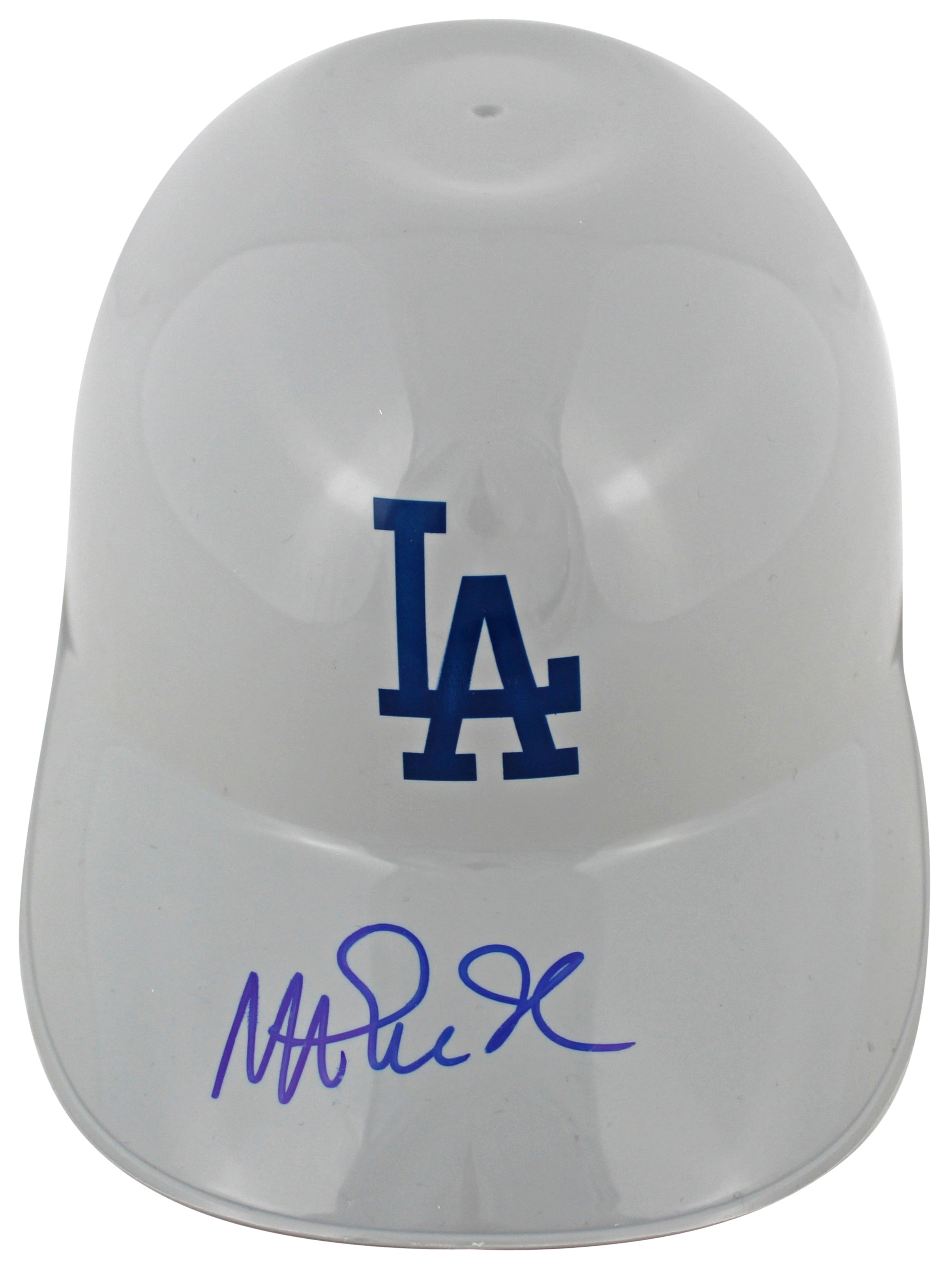 Dodgers Magic Johnson Authentic Signed Mini Batting Helmet BAS #W846839