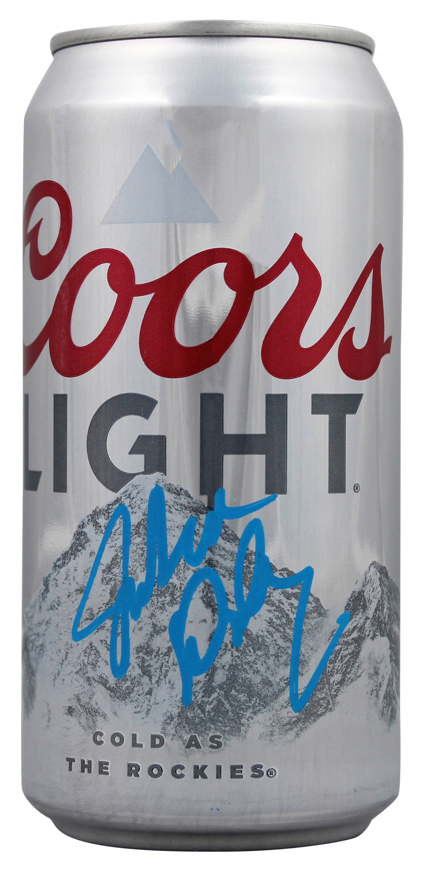 John Daly Authentic Signed Coors Light Can Autographed BAS Witnessed