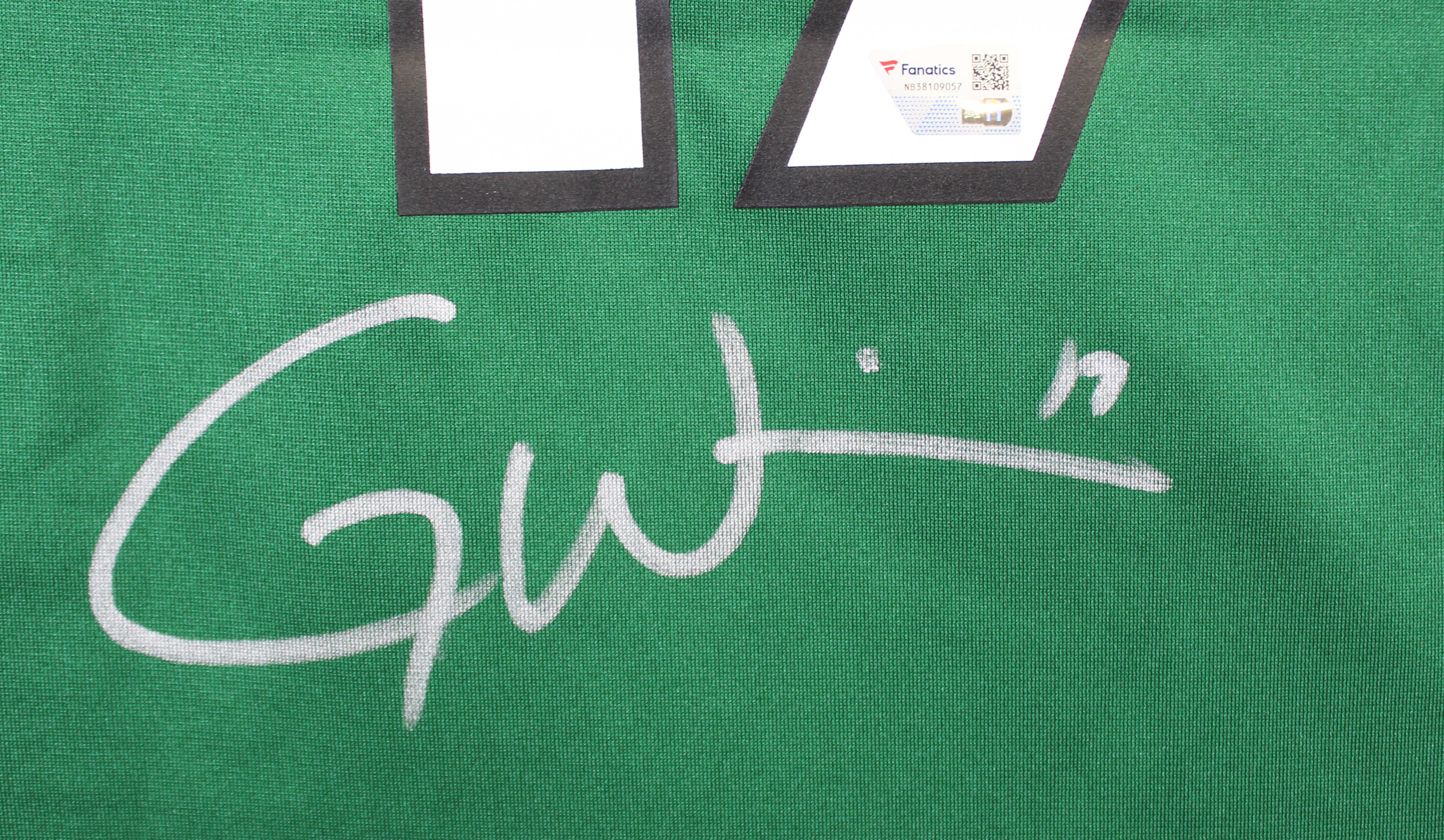 Jets Garrett Wilson Authentic Signed Green Nike Game Jersey Autographed Fanatics