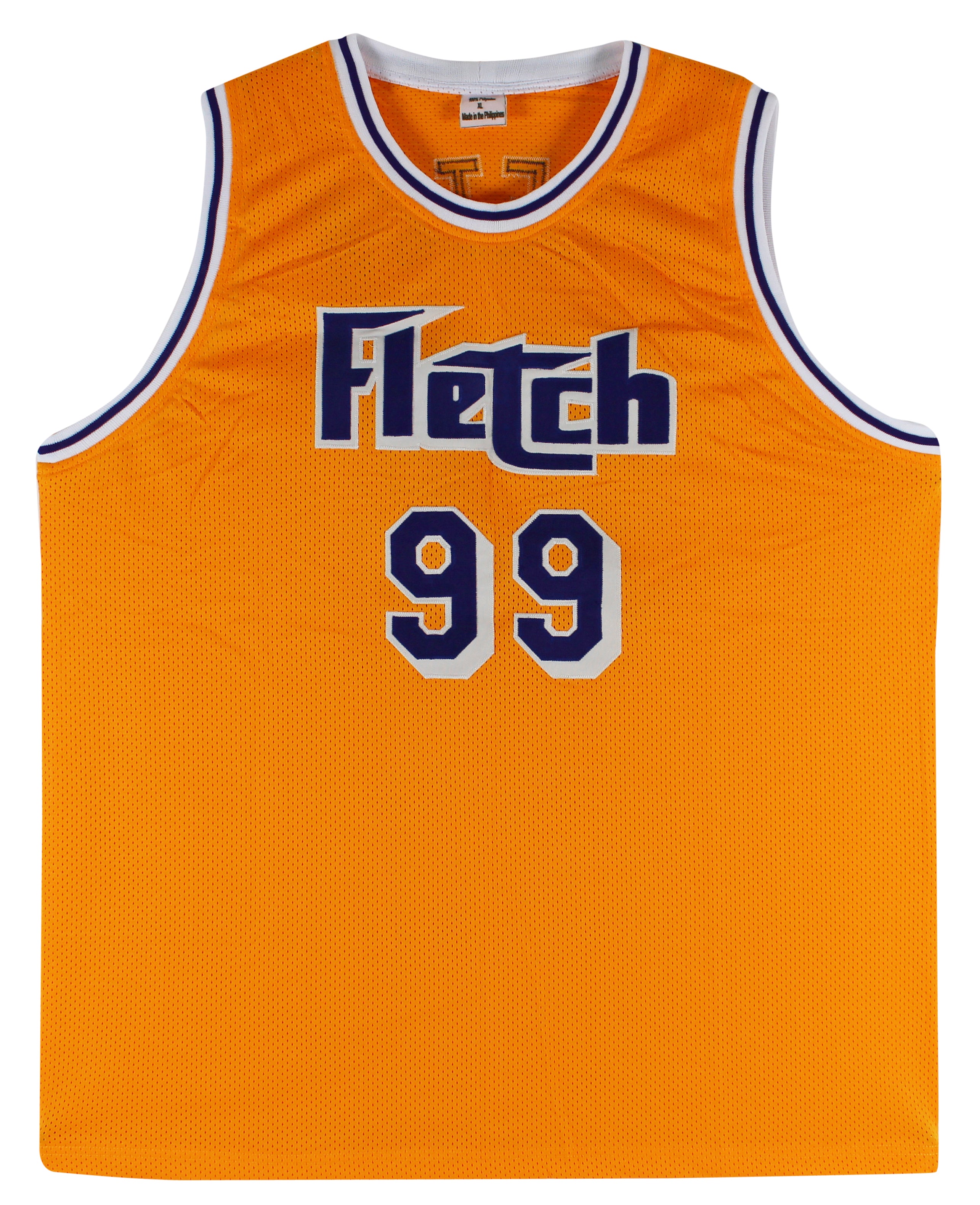 Chevy Chase Fletch Authentic Signed Yellow Pro Style Jersey PSA/DNA Itp