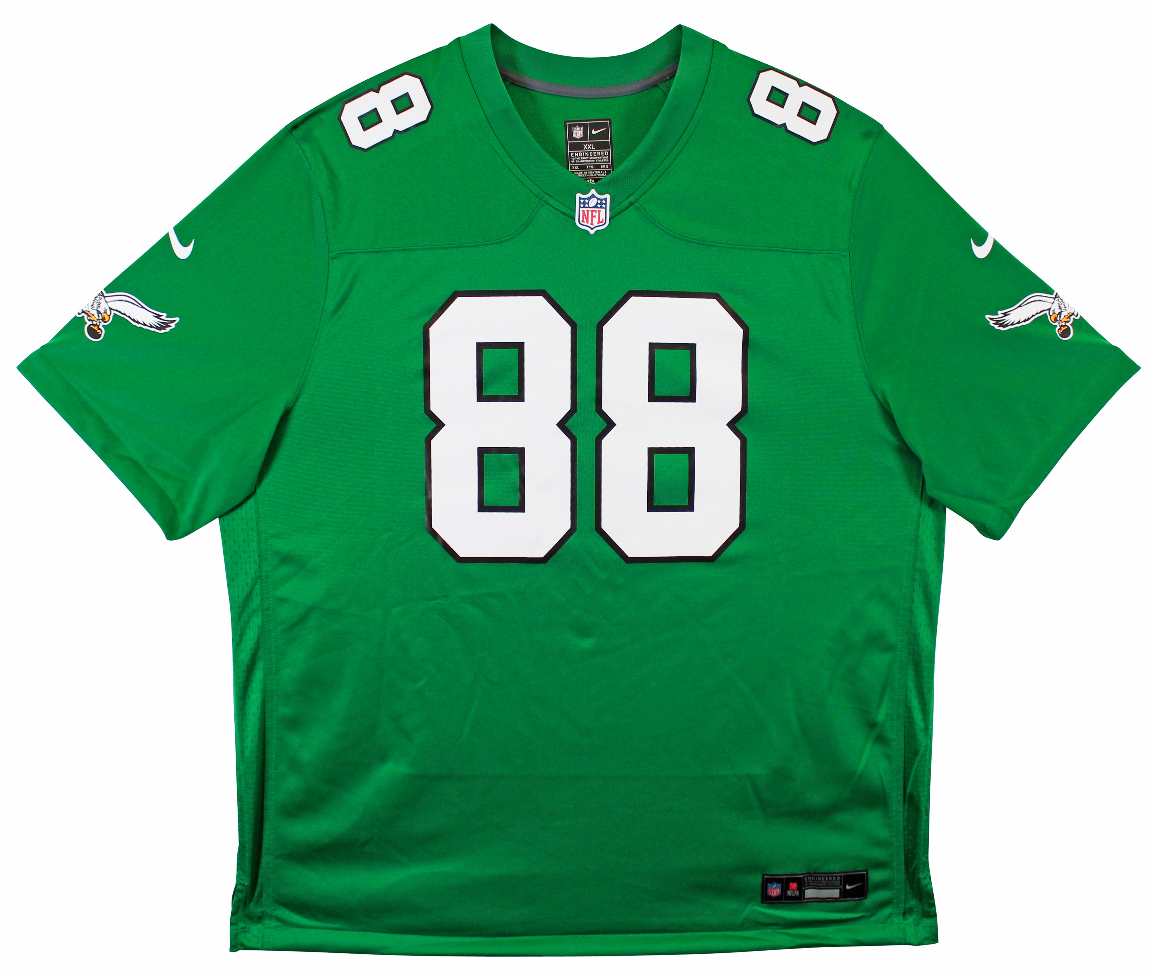 Eagles Dallas Goedert Authentic Signed Kelly Green Nike Game Jersey Fanatics