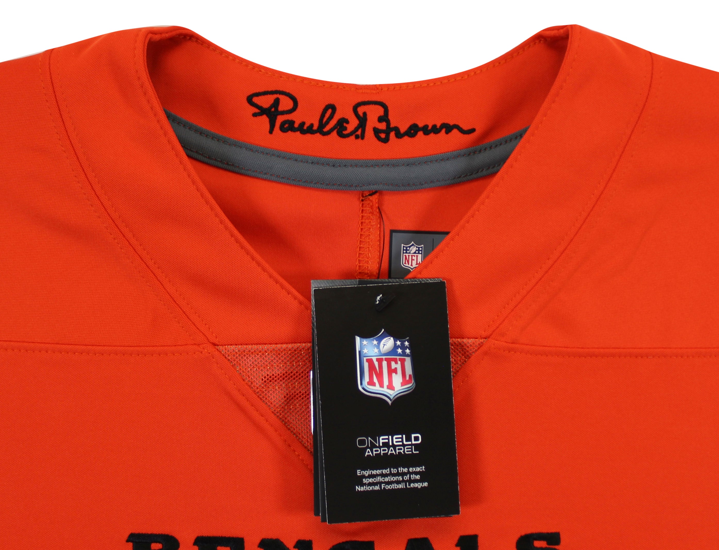 Bengals Joe Burrow Authentic Signed Orange Nike Limited Jersey Fanatics