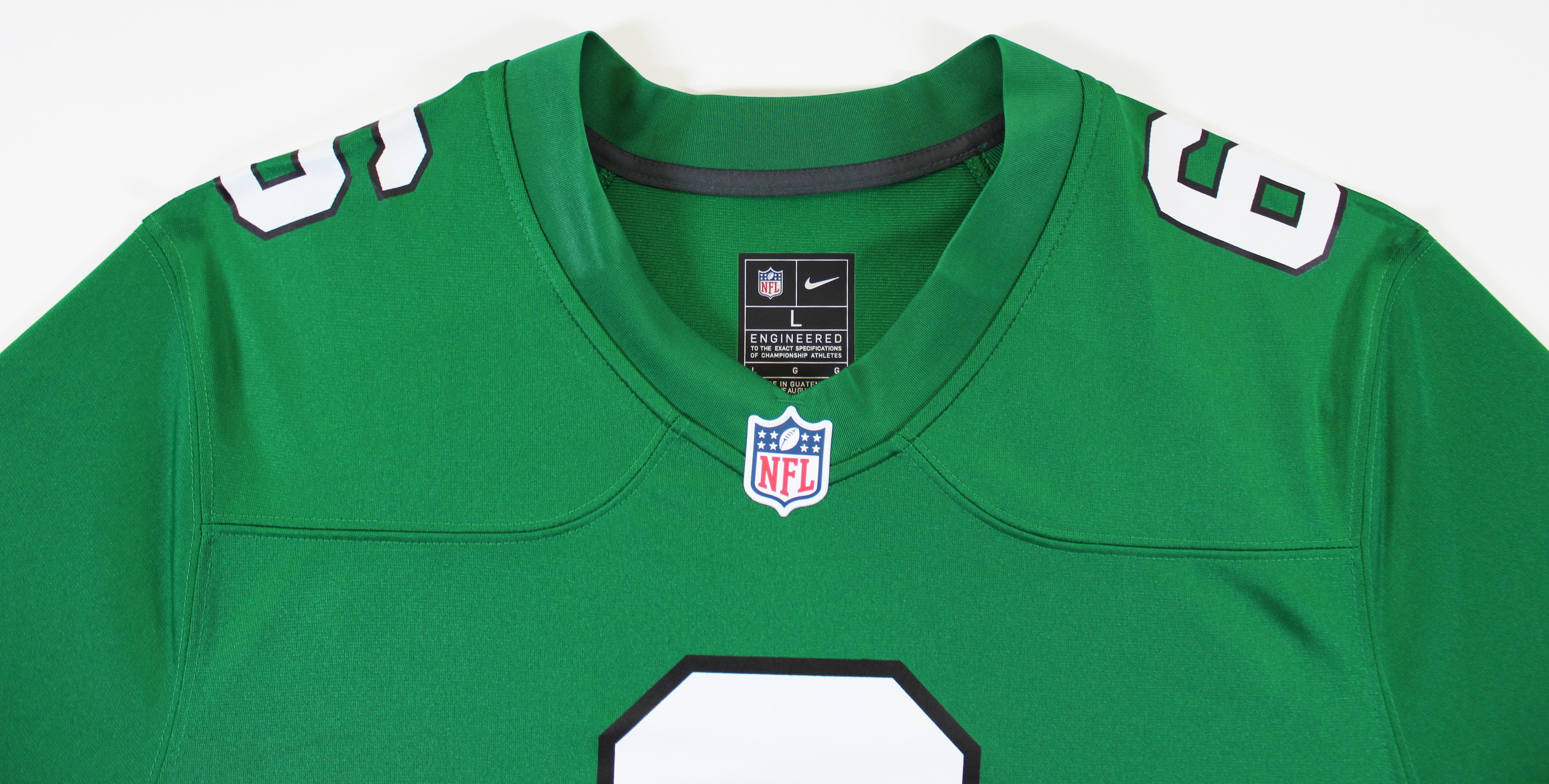 Eagles DeVonta Smith Authentic Signed Kelly Green Nike Game Jersey Fanatics