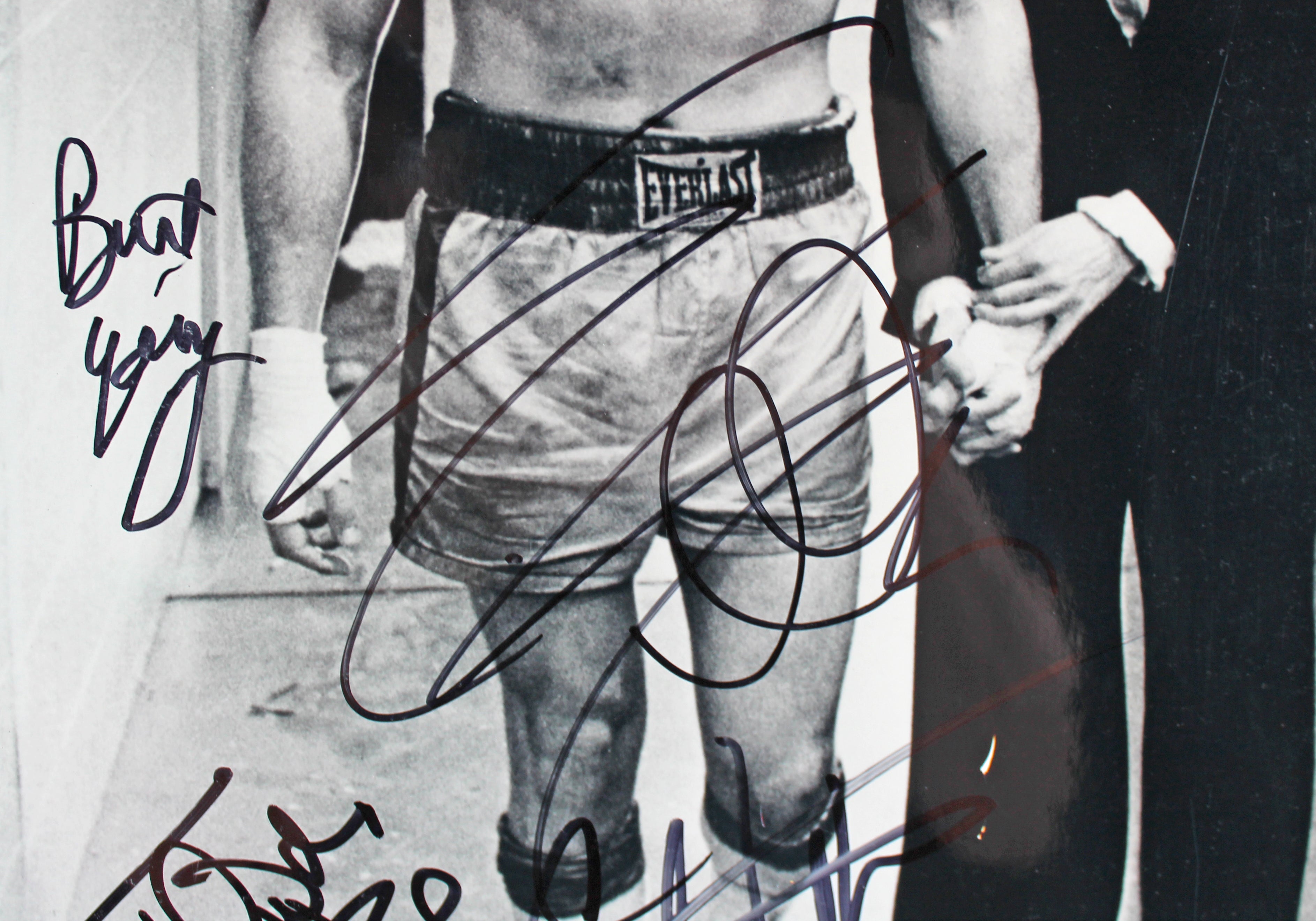 Rocky (4) Stallone, Shire, Weathers & Young Authentic Signed 11x14 Photo BAS