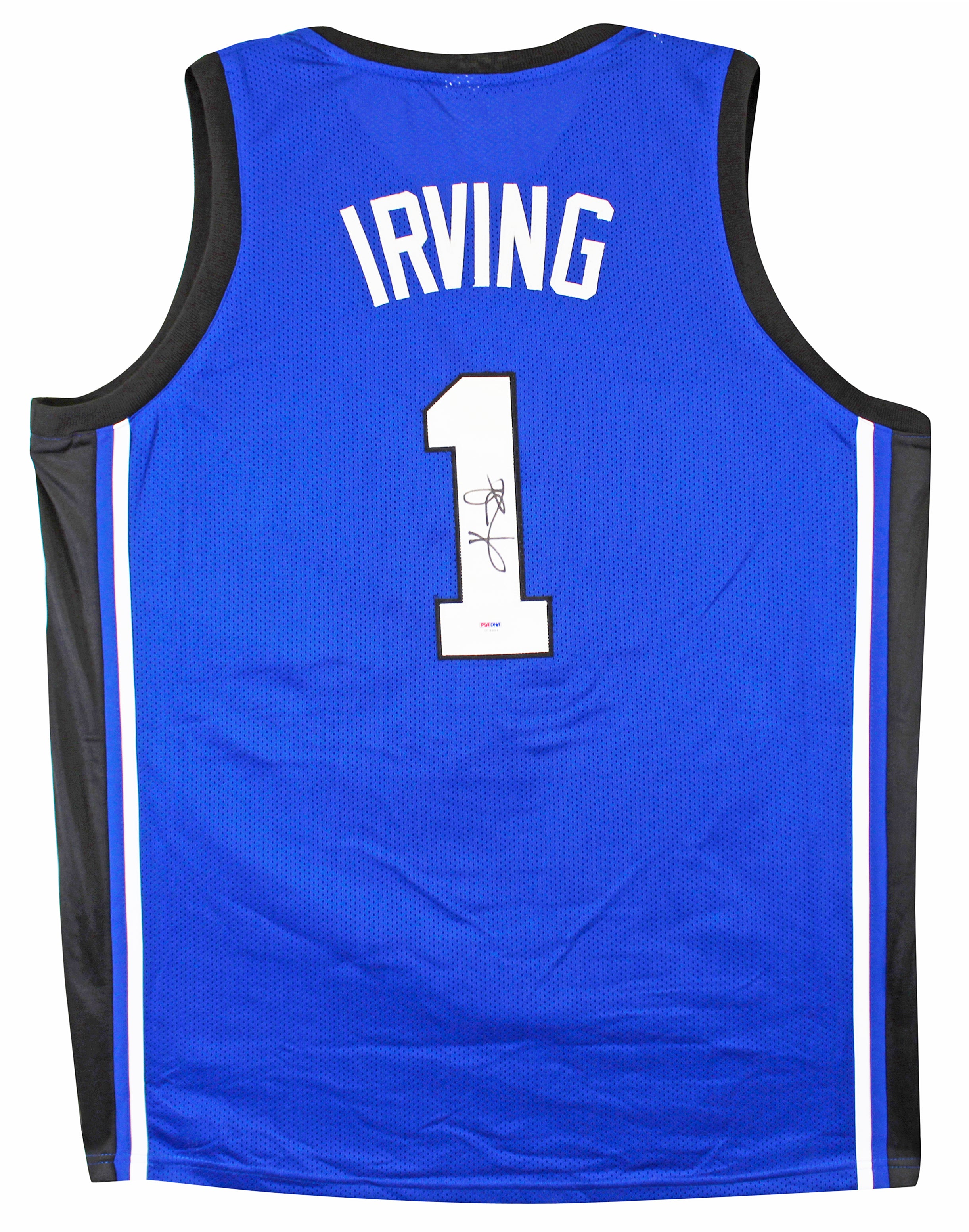 Duke Kyrie Irving Authentic Signed Blue Pro Style Jersey PSA/DNA #U18964