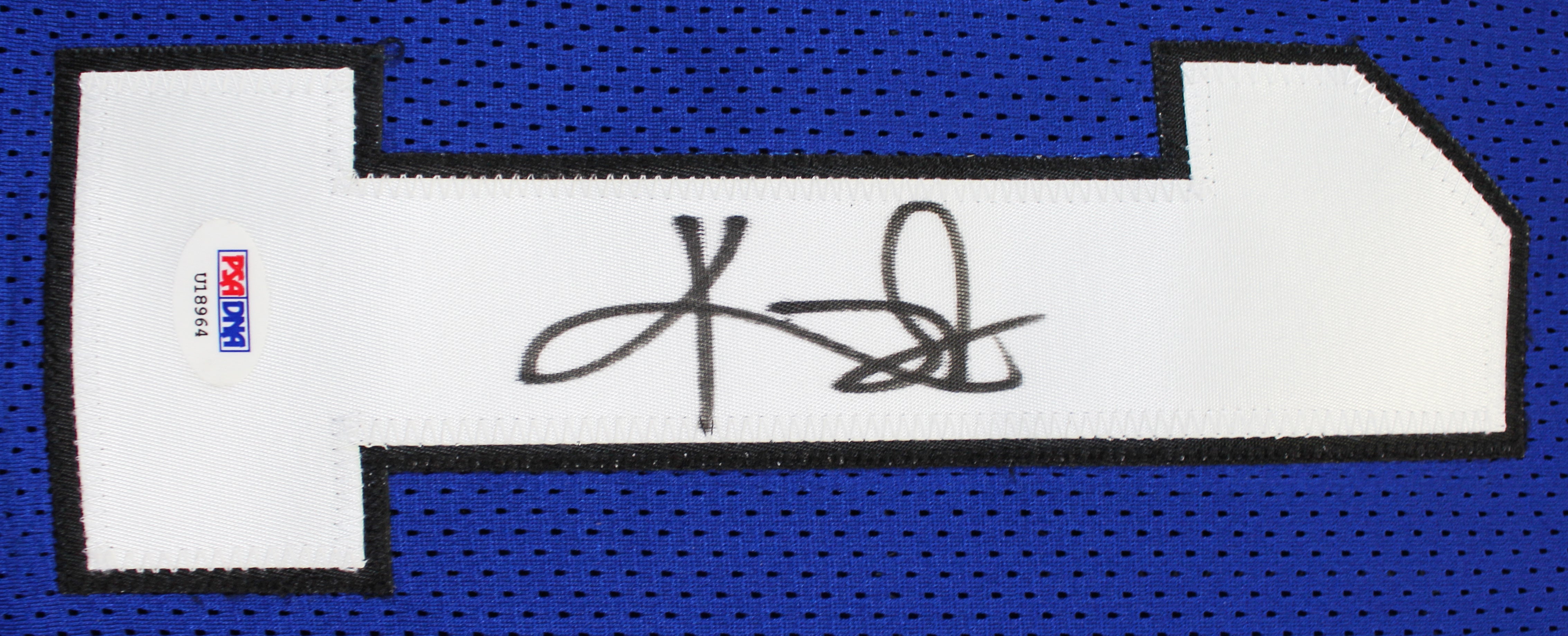 Duke Kyrie Irving Authentic Signed Blue Pro Style Jersey PSA/DNA #U18964