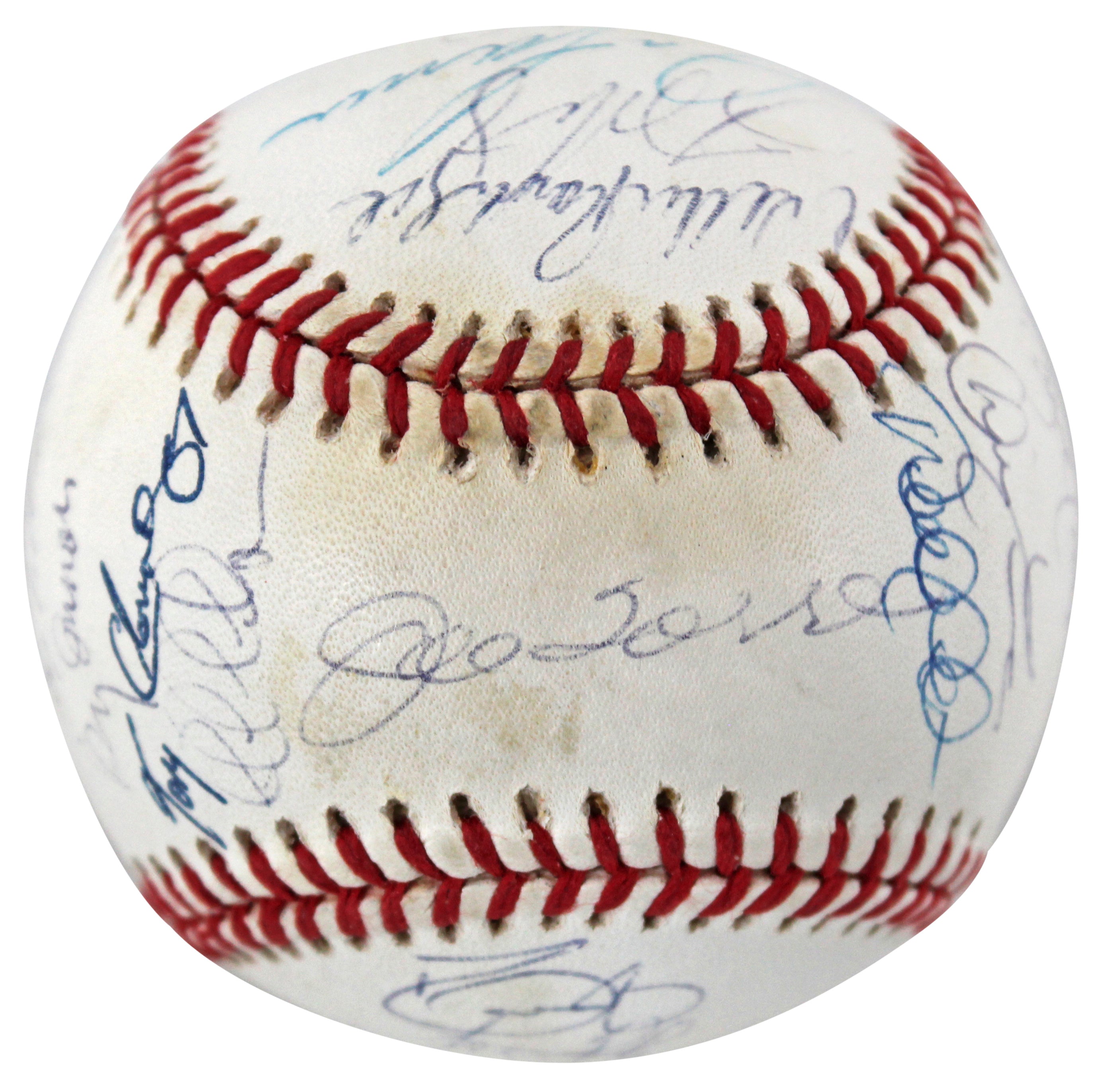 2000 Yankees (28) Torre, Jeter, RIvera Signed WS Logo Oml Baseball JSA #Z25857