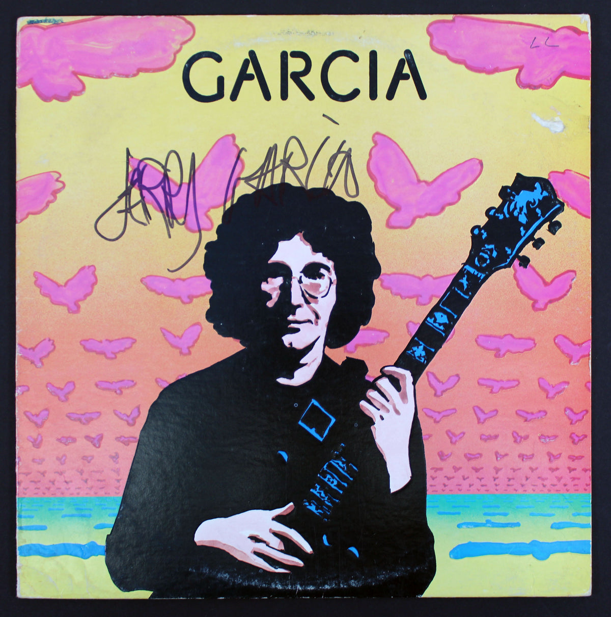 Jerry Garcia Authentic Signed Self Titled Album Cover Autographed JSA #XX60007