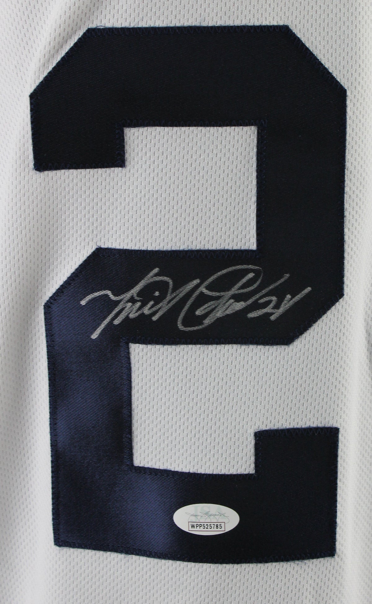 Tigers Miguel Cabrera Signed White Majestic Flexbase Jersey JSA Witness