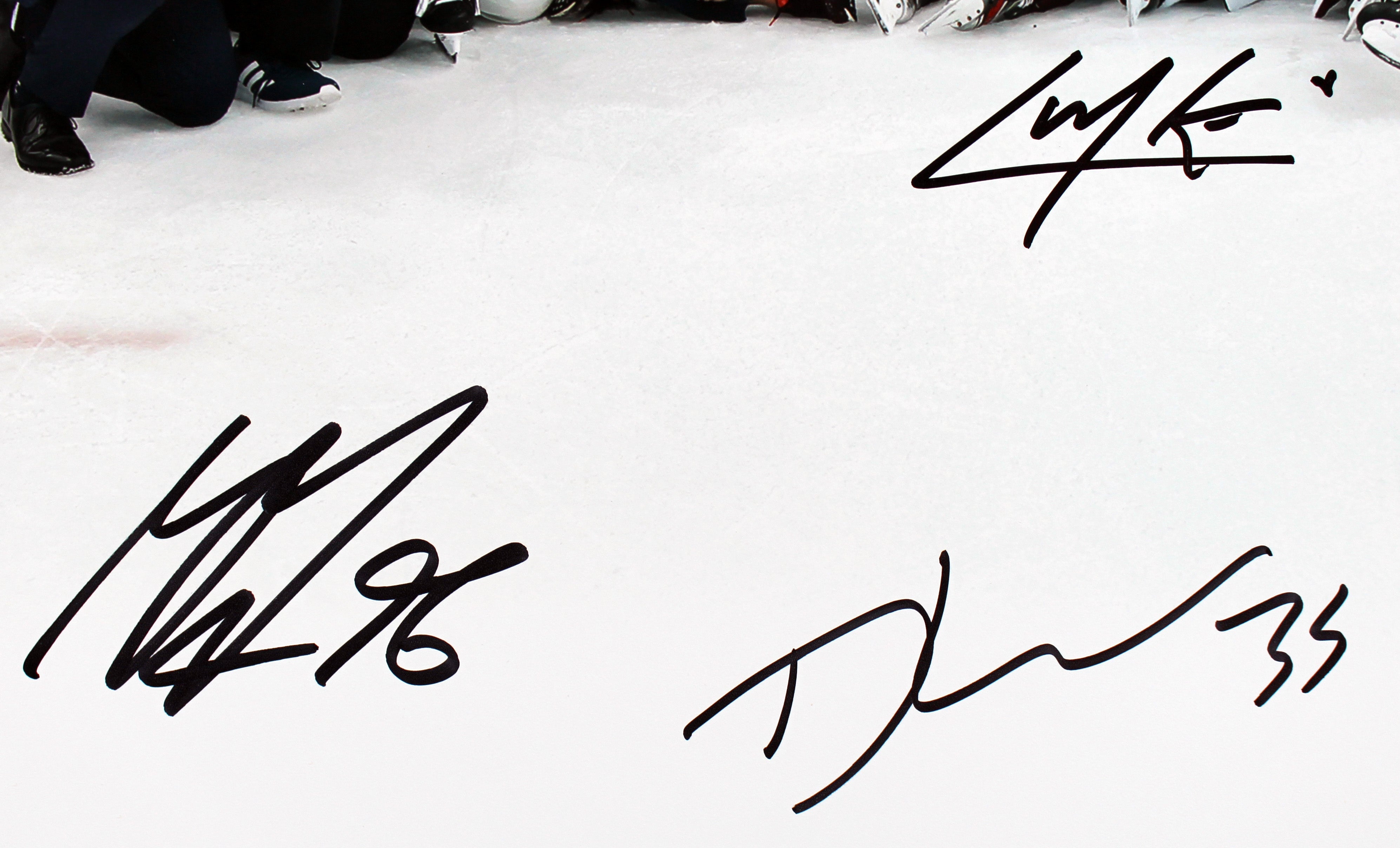 Avalanche (6) MacKinnon, Landeskog, +4 Signed 16x20 Photo LE #8/100 Fanatics