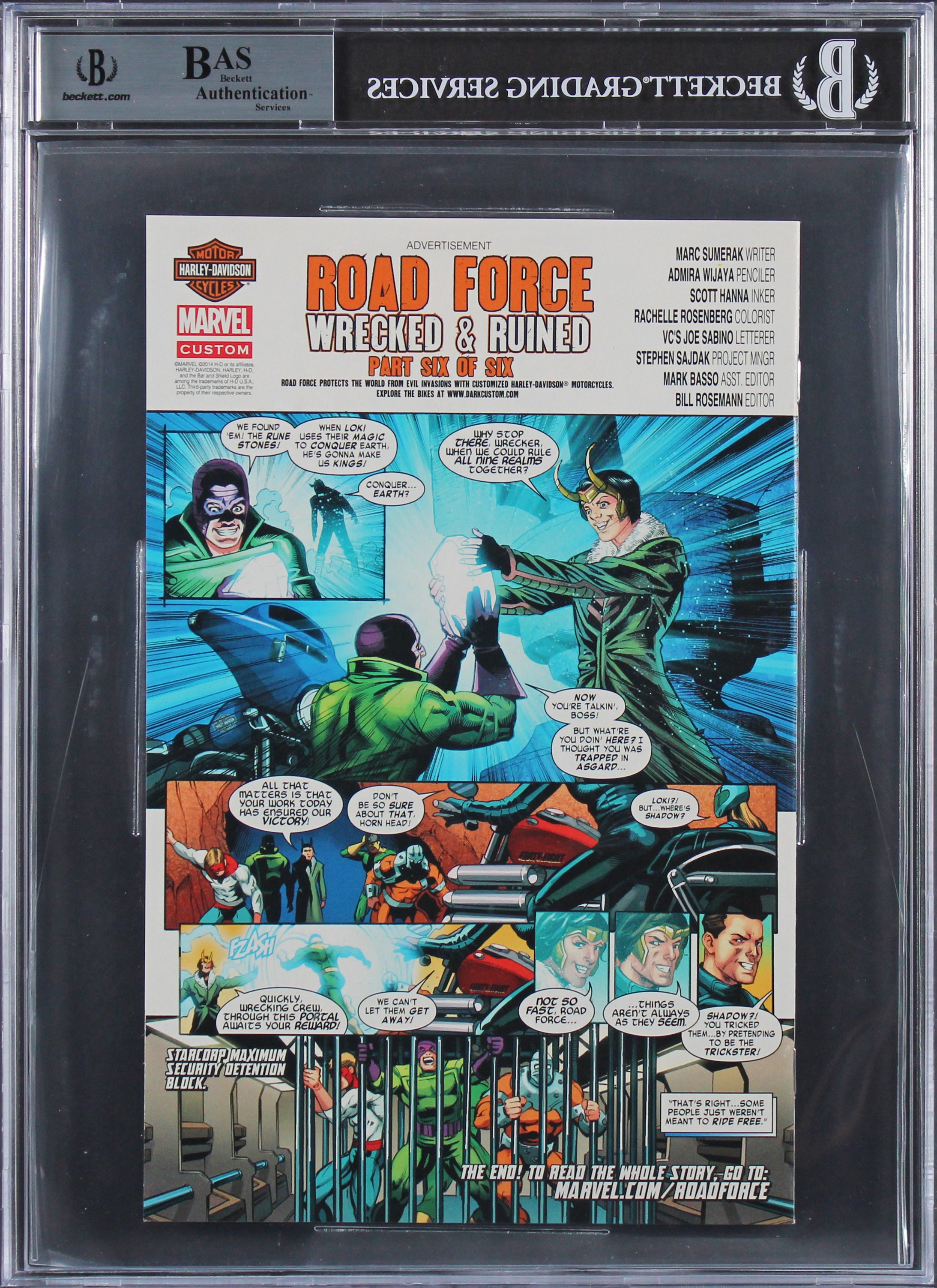(2) Stan Lee & Ross Signed Guardians 3000 001 Variant Edition Comic BAS Slabbed