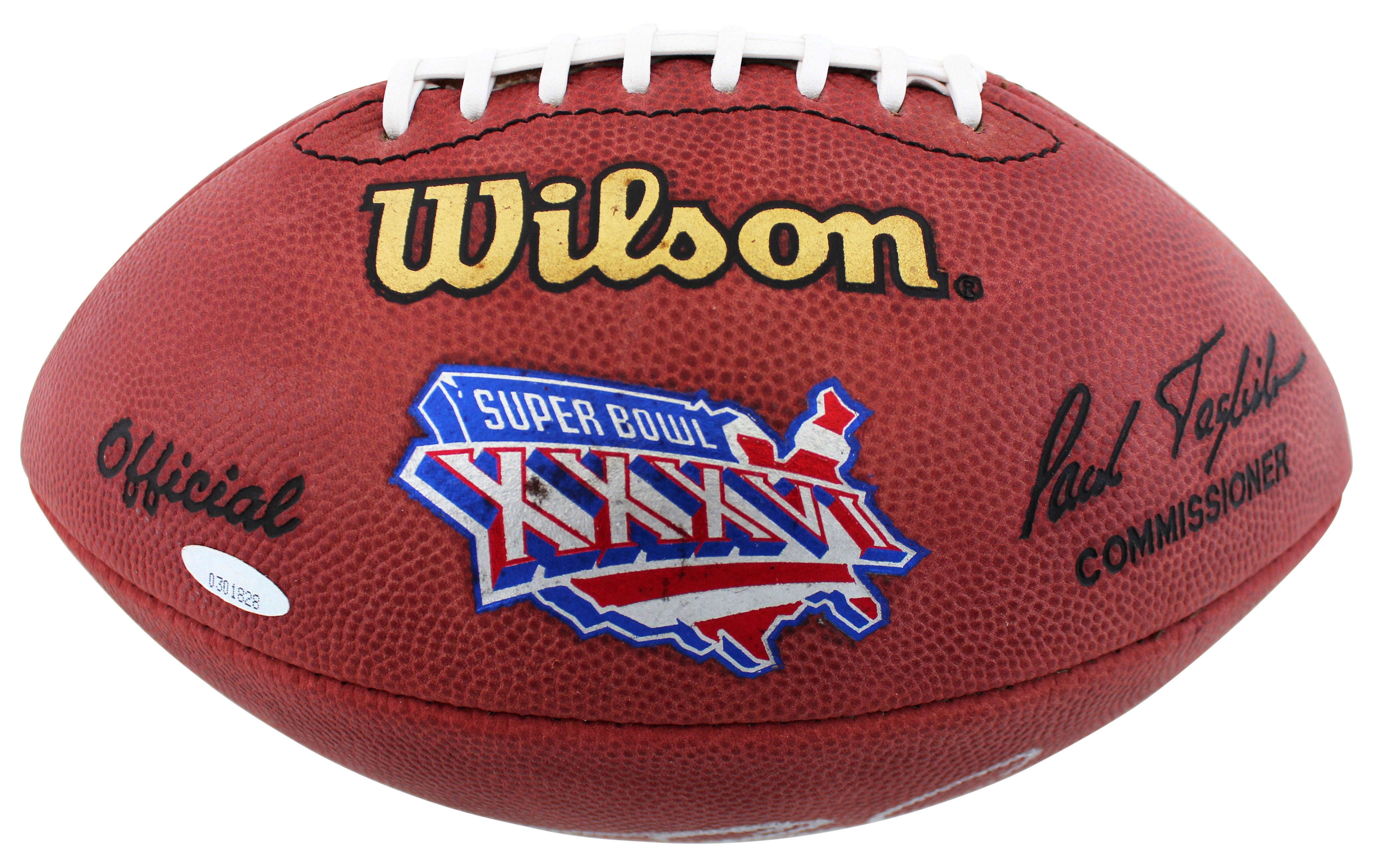 Patriots Tom Brady "SB 36 MVP" Signed Official SB Logo Nfl Football Tri Star