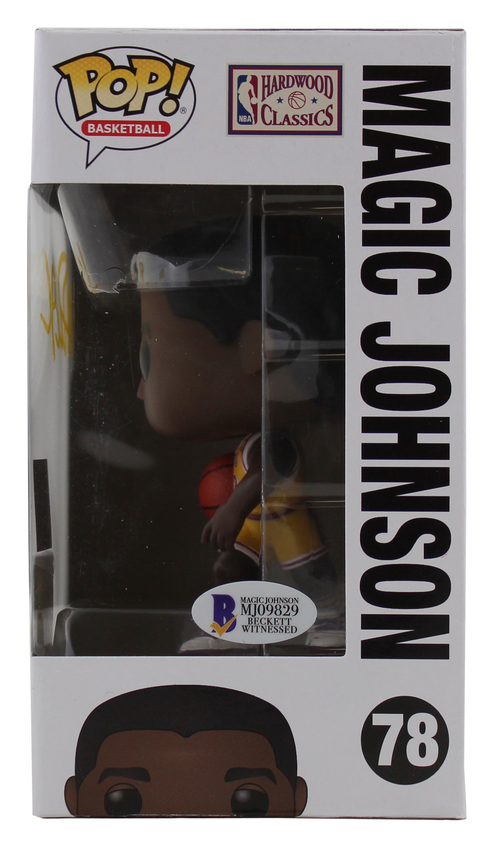 Lakers Magic Johnson Authentic Signed #78 Funko Pop Vinyl Figure BAS #MJ09829