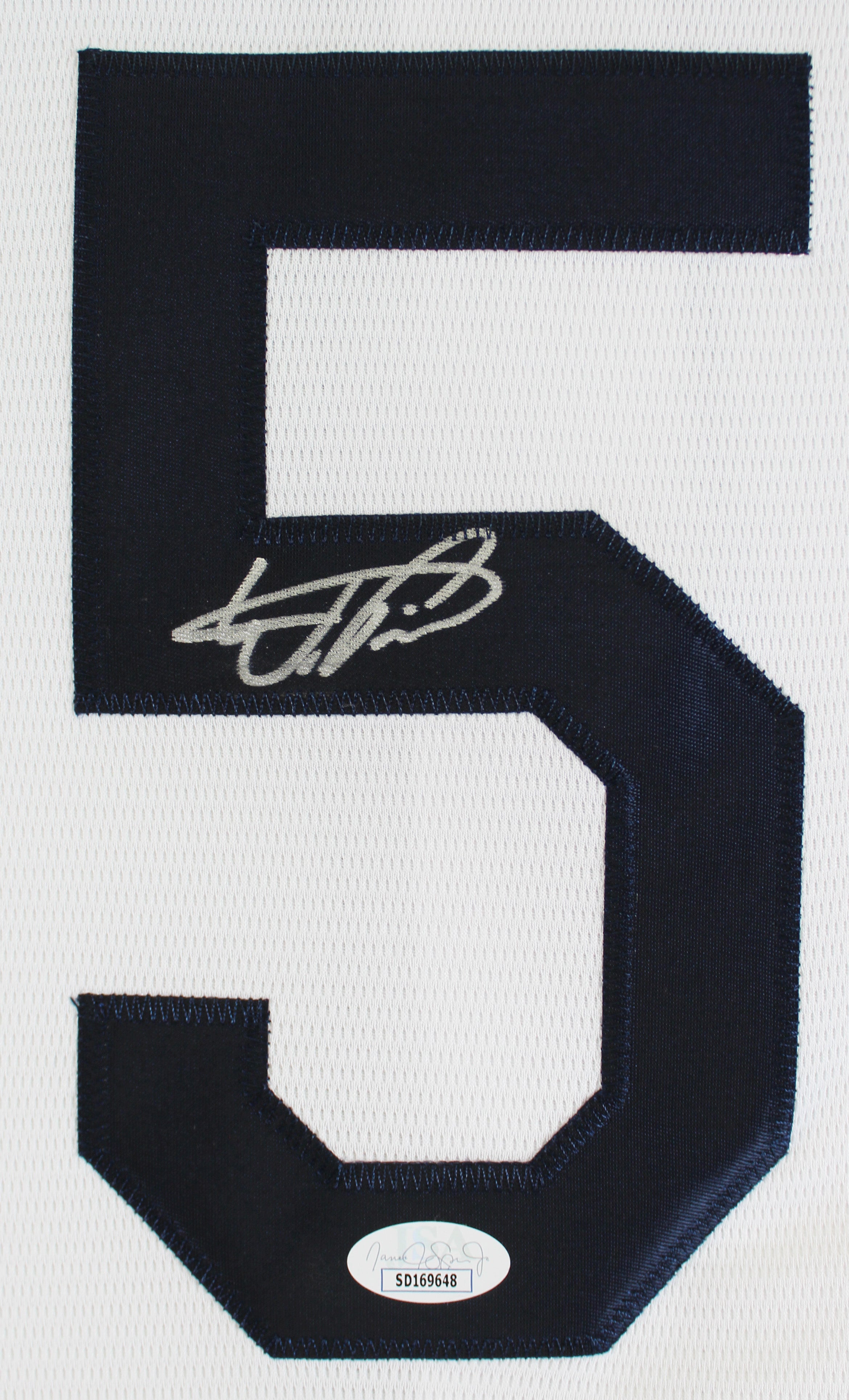 Rays Wander Franco Authentic Signed White Nike Jersey JSA Signature Debut