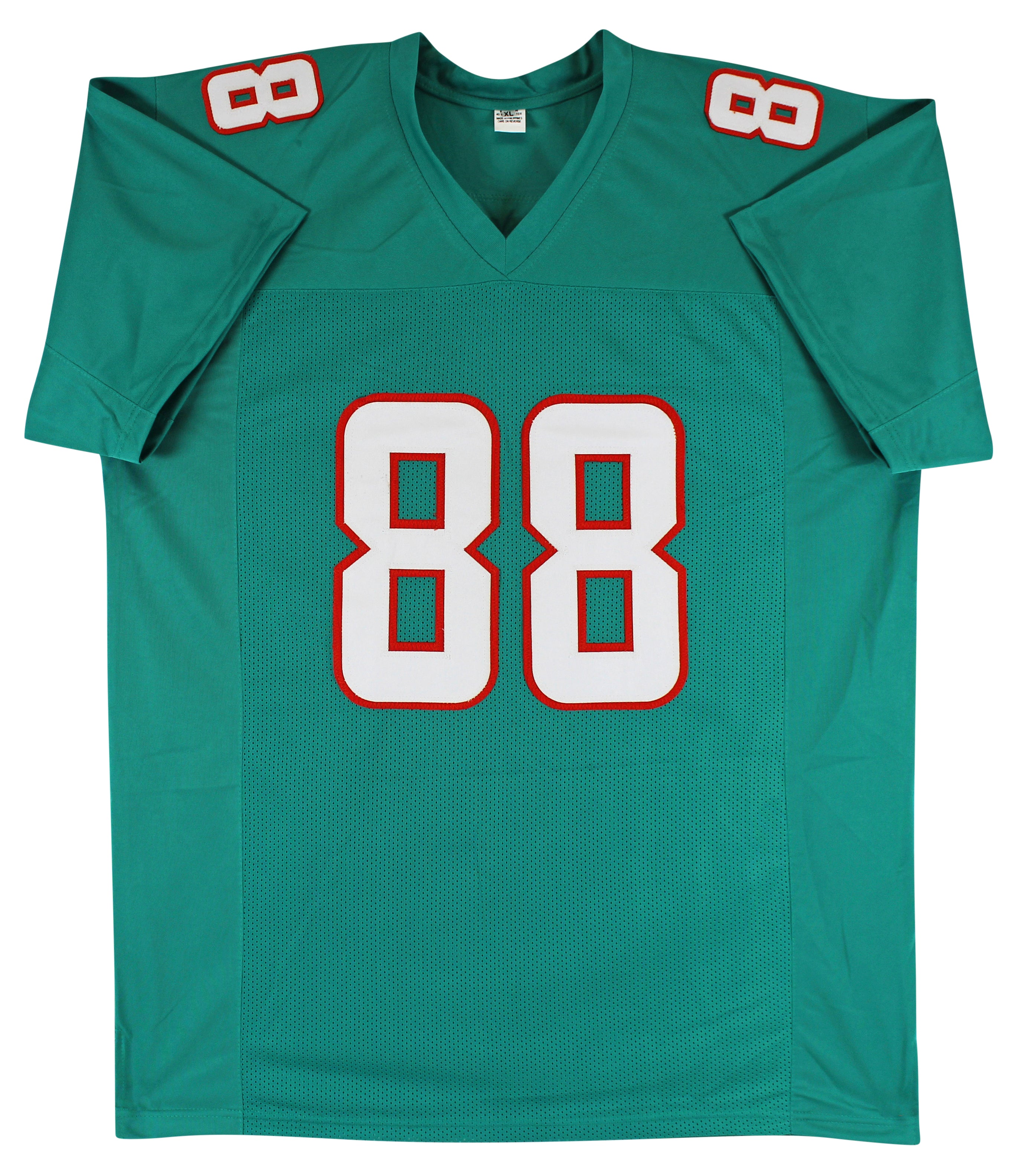 Mike Gesicki Authentic Signed Teal Pro Style Jersey Autographed BAS Witnessed 2