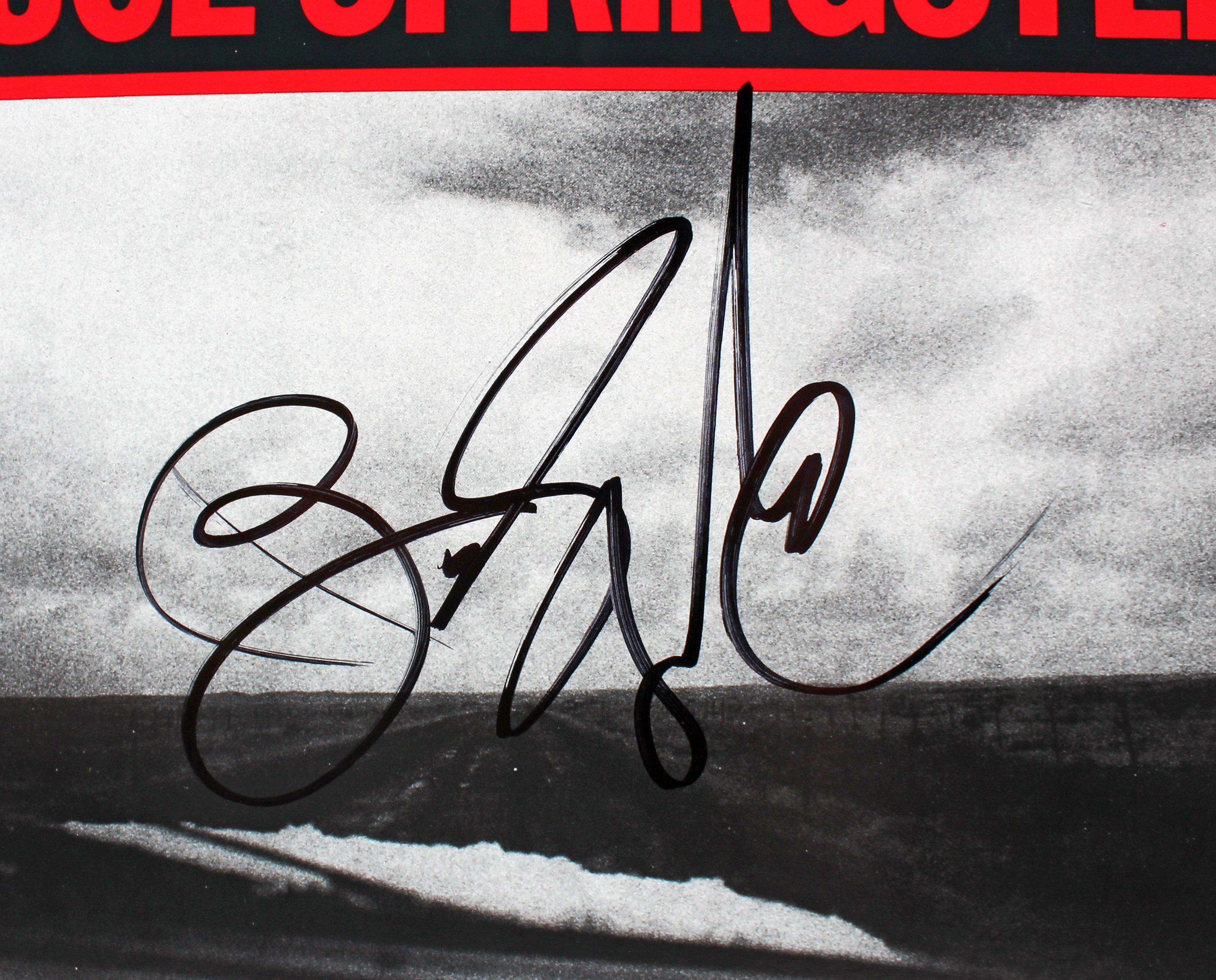 Bruce Springsteen Authentic Signed Nebraska Album Cover W/ Vinyl BAS #A05228