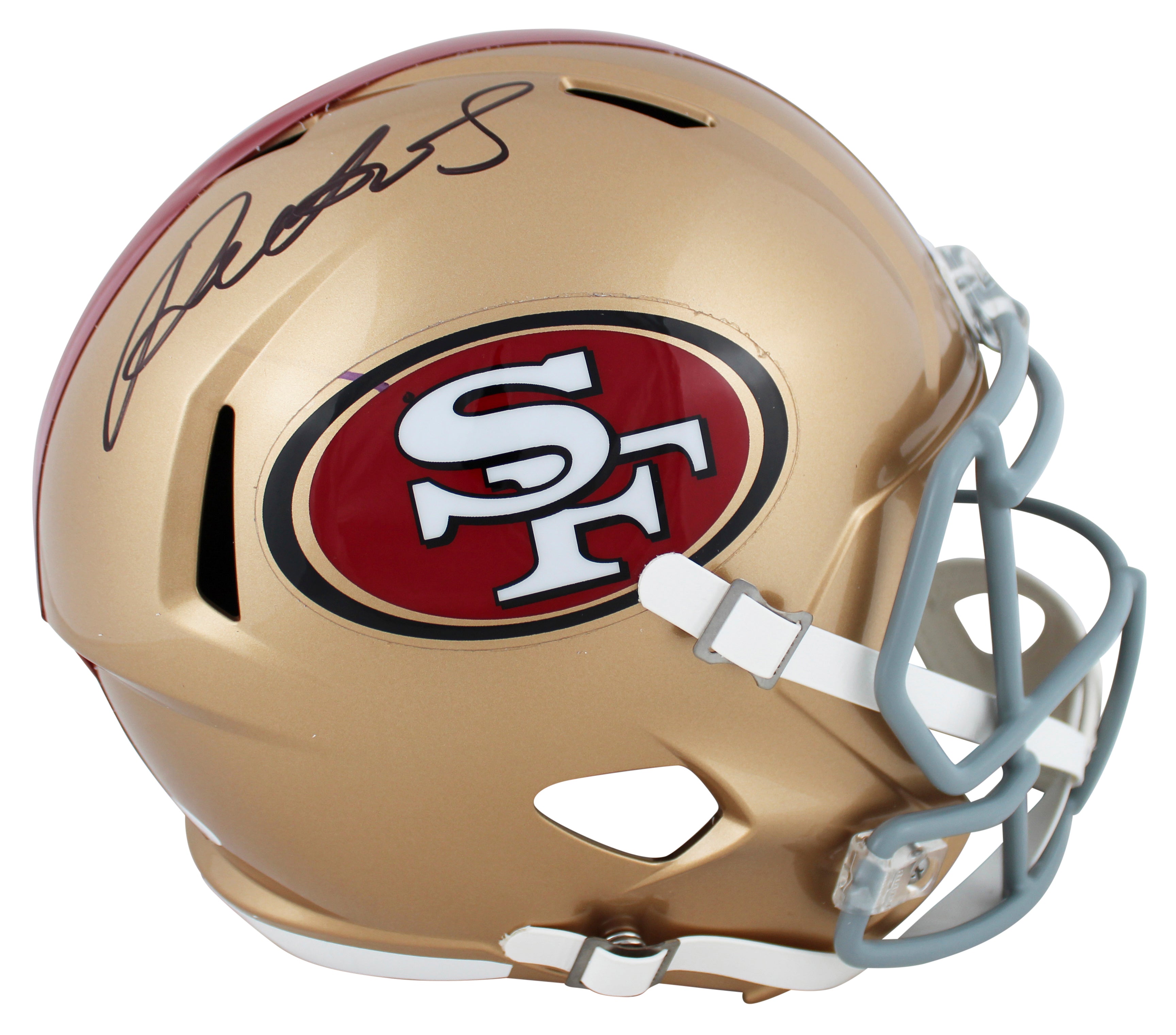 49ers Deebo Samuel Authentic Signed Full Size Speed Rep Helmet JSA #AJ94234