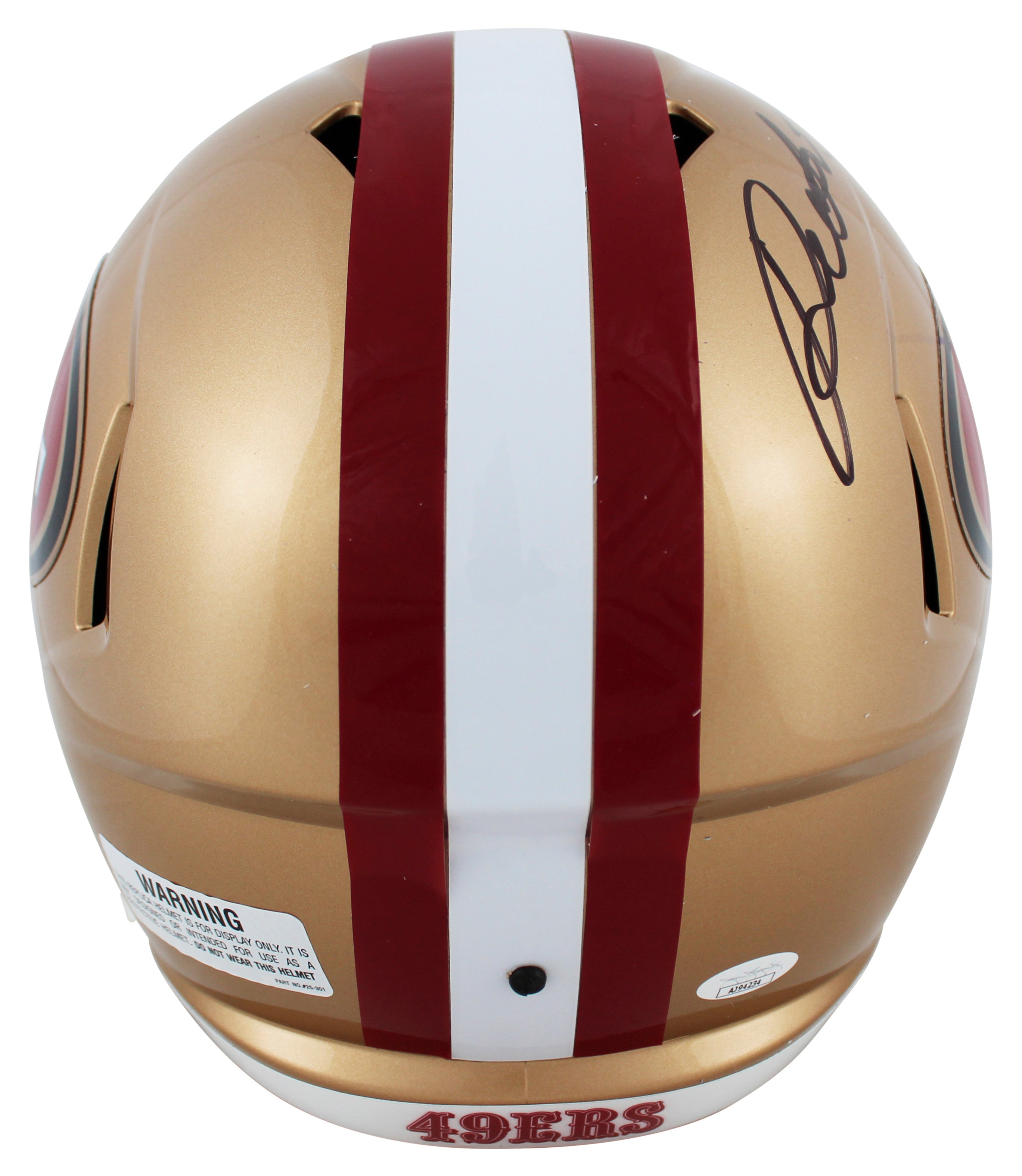 49ers Deebo Samuel Authentic Signed Full Size Speed Rep Helmet JSA #AJ94234