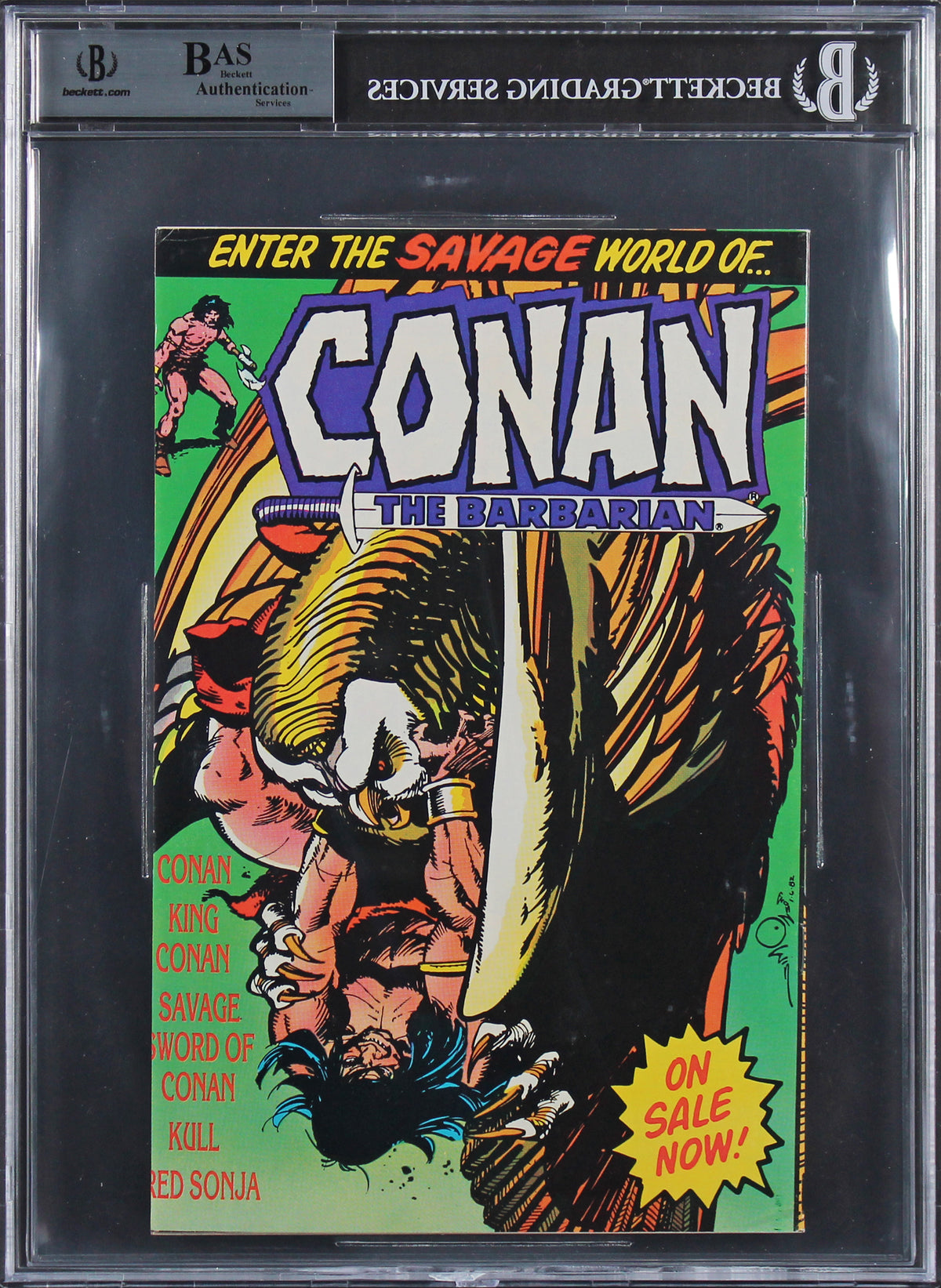 Stan Lee & Michael Golden Authentic Signed No-Prize Book #1 Comic BAS Slabbed