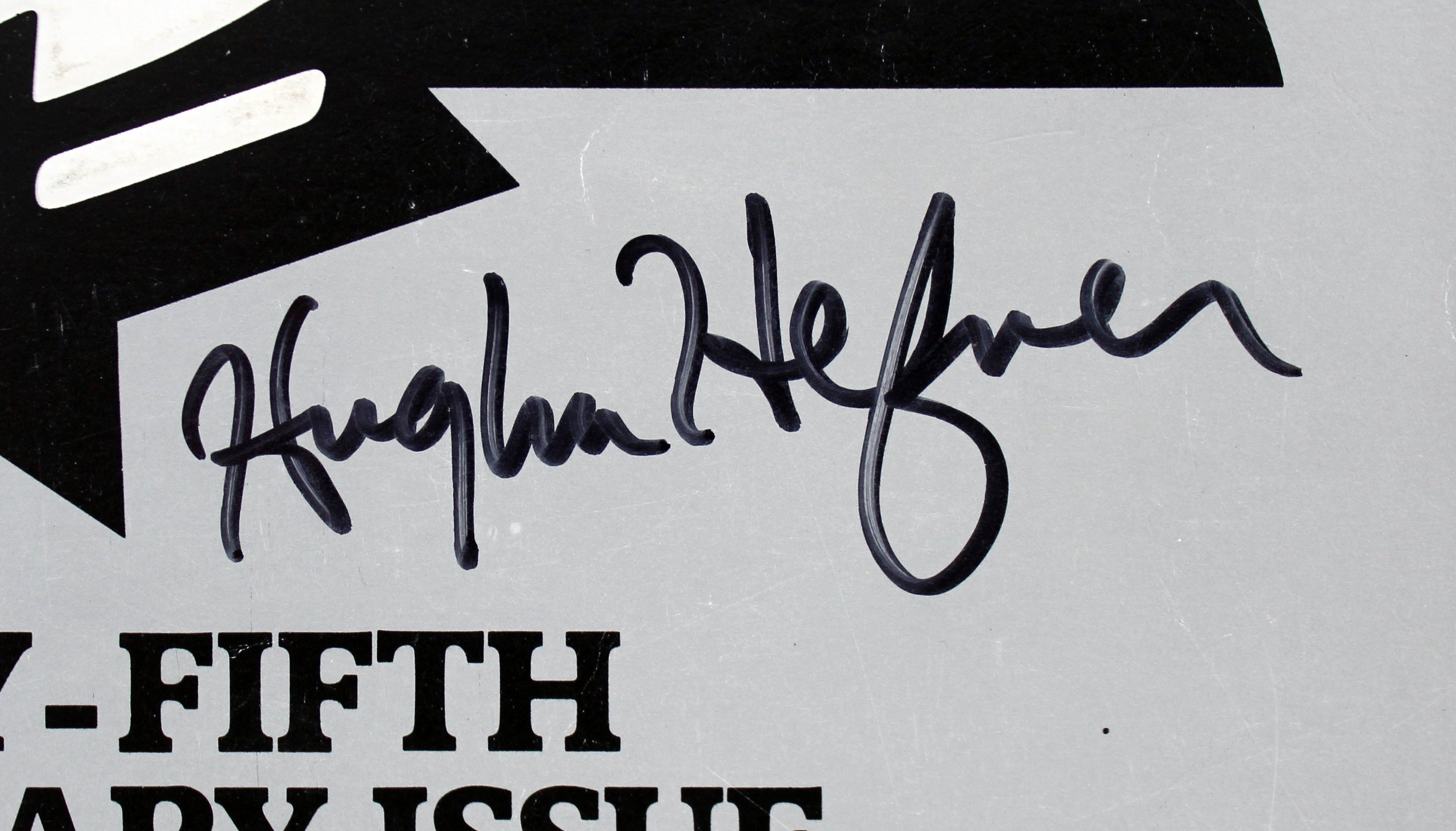 Hugh Hefner Playboy Signed 1979 25th Ann Collector Edition Magazine BAS #AB14609