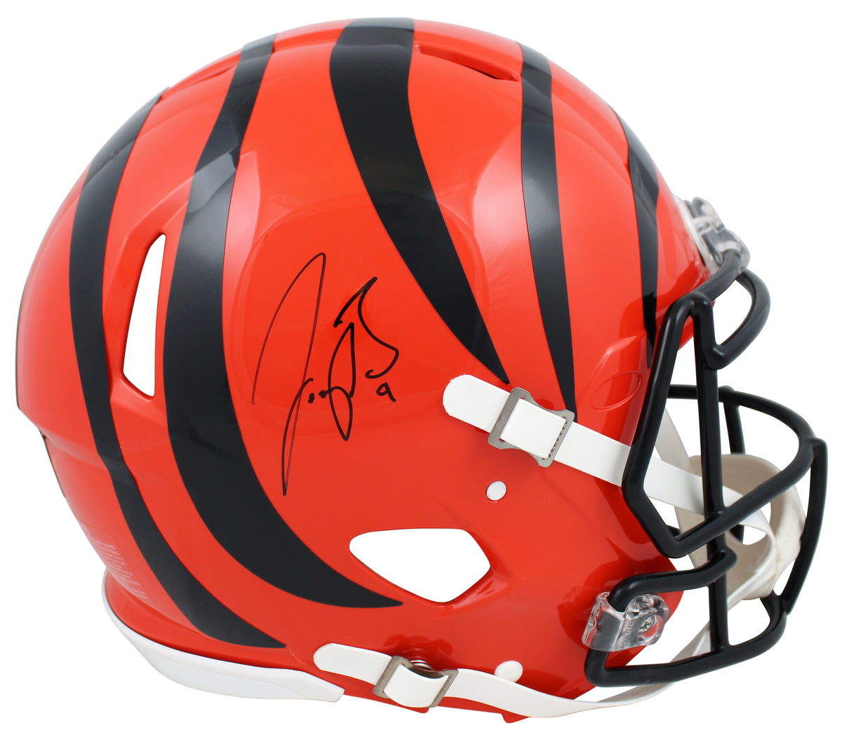 Bengals Joe Burrow Authentic Signed Full Size Speed Proline Helmet Fanatics