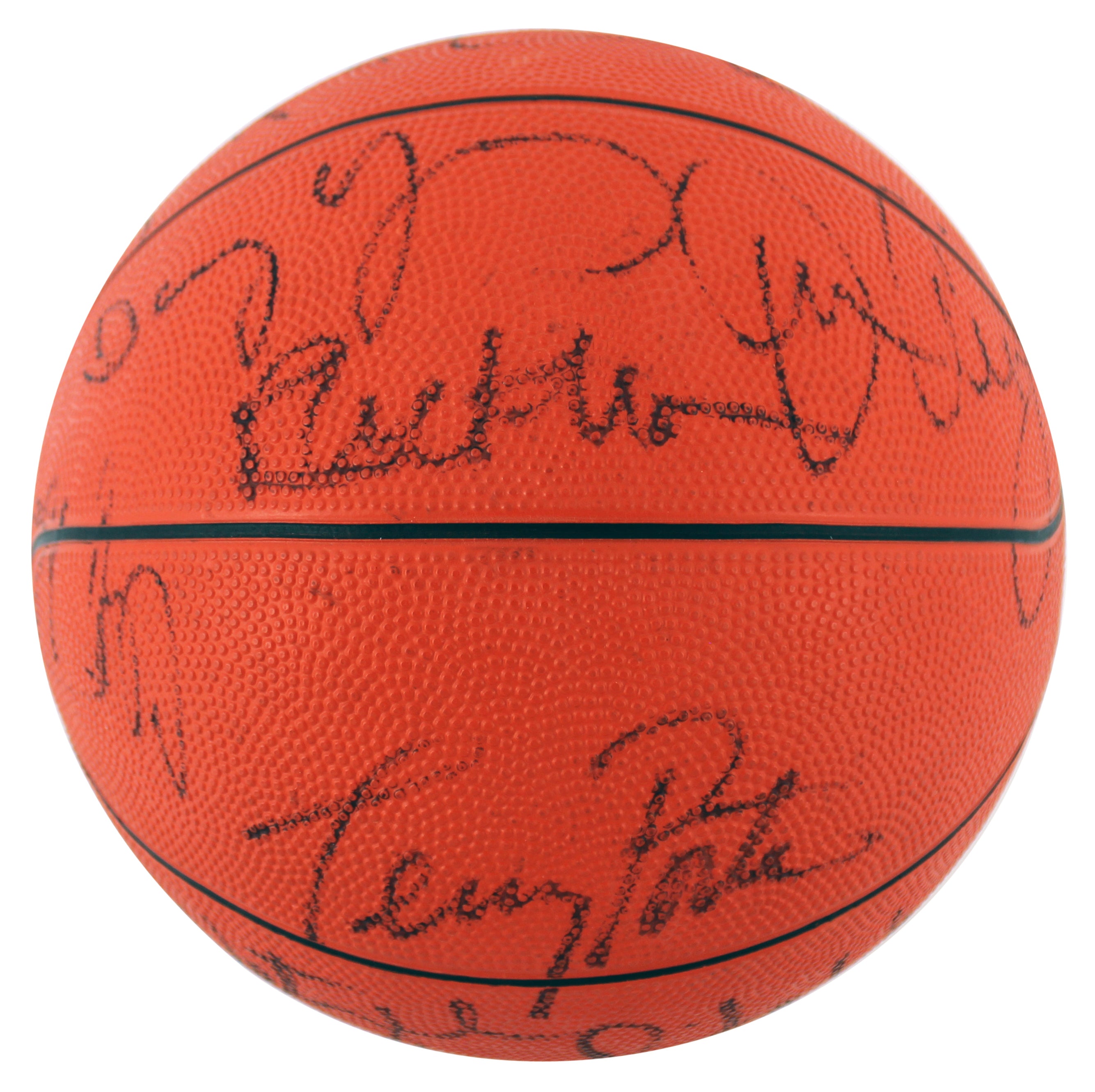 1990 Blazers (14) Drexler,  Ainge, Robinson Signed Baden Basketball BAS #AC33556