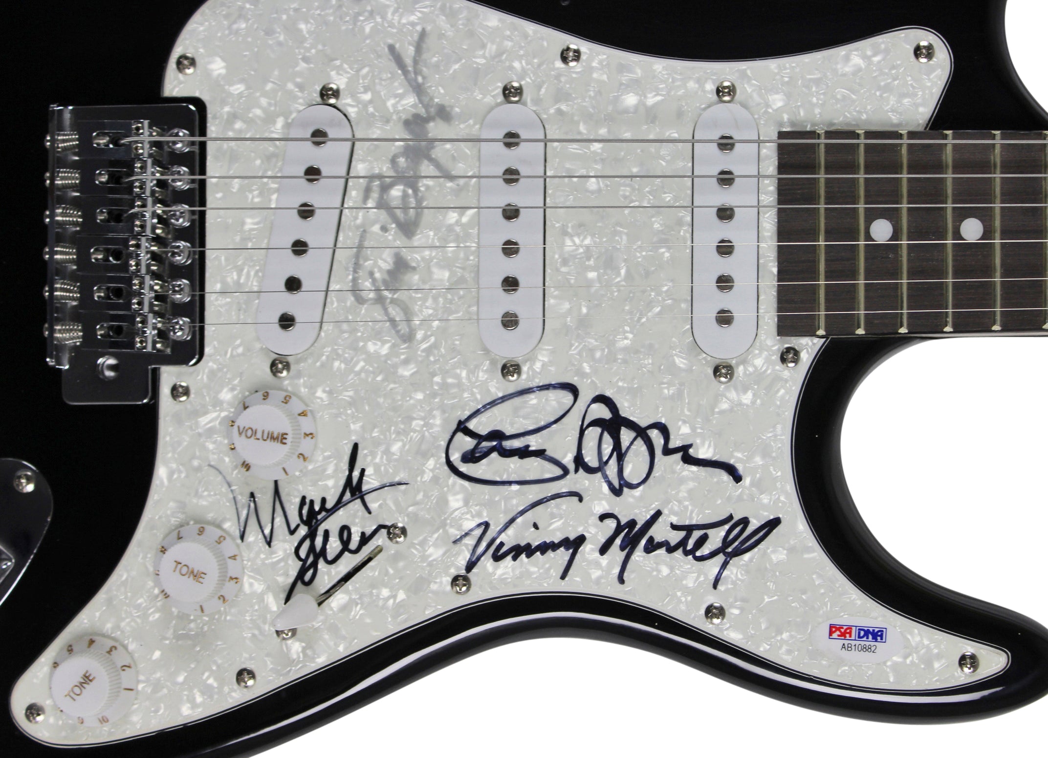 Vanilla Fudge (3) Appice, Bogert & Stein Signed Electric Guitar PSA/DNA #AB10882