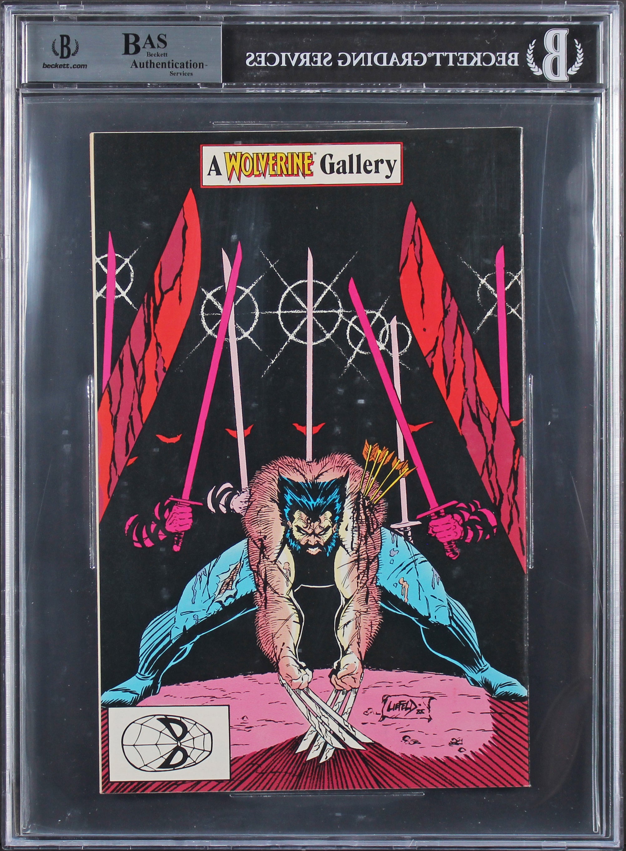 (3) Stan Lee, Claremont, Trimpe, Wein +2 Signed Wolverine #8 Comic BAS Slabbed