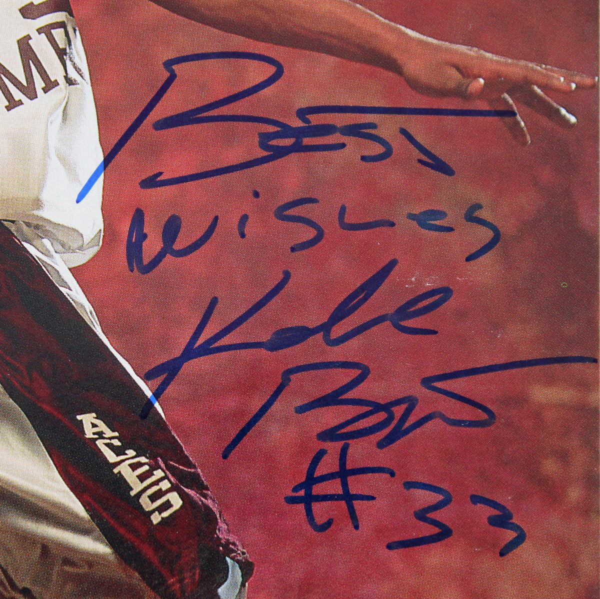 Lakers Kobe Bryant "Best Wishes" Signed 1996 The Fan Magazine Auto Graded 10 PSA