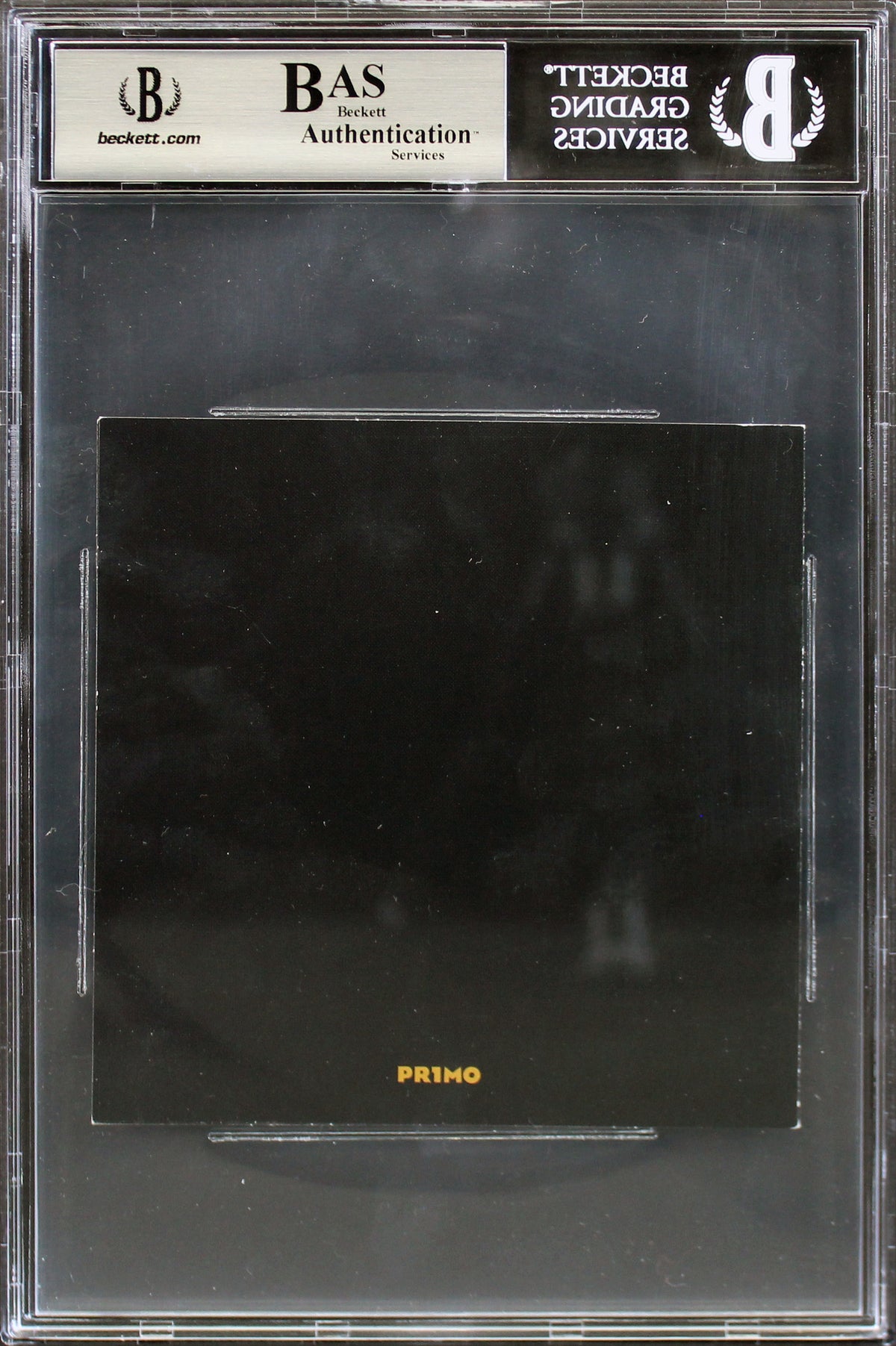 George Jones Authentic Signed Primo Collection Cd Cover Autographed BAS Slabbed