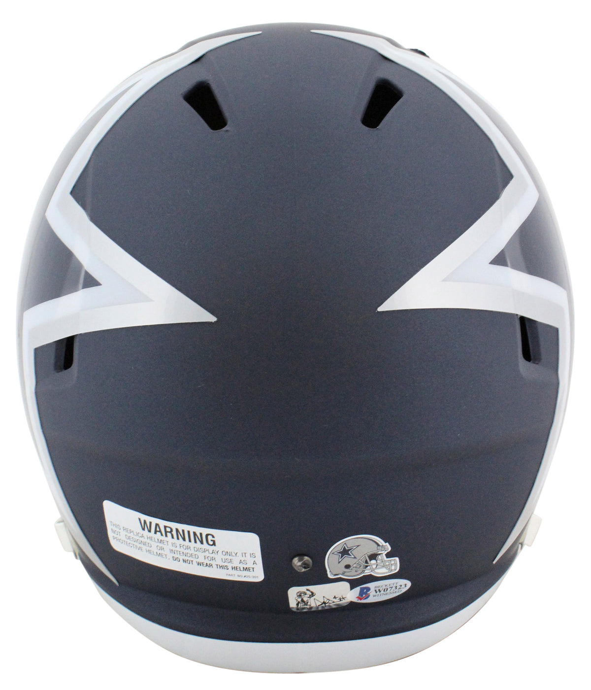 Cowboys Dak Prescott Signed Amp Riddell Full Size Speed Rep Helmet BAS Witnessed